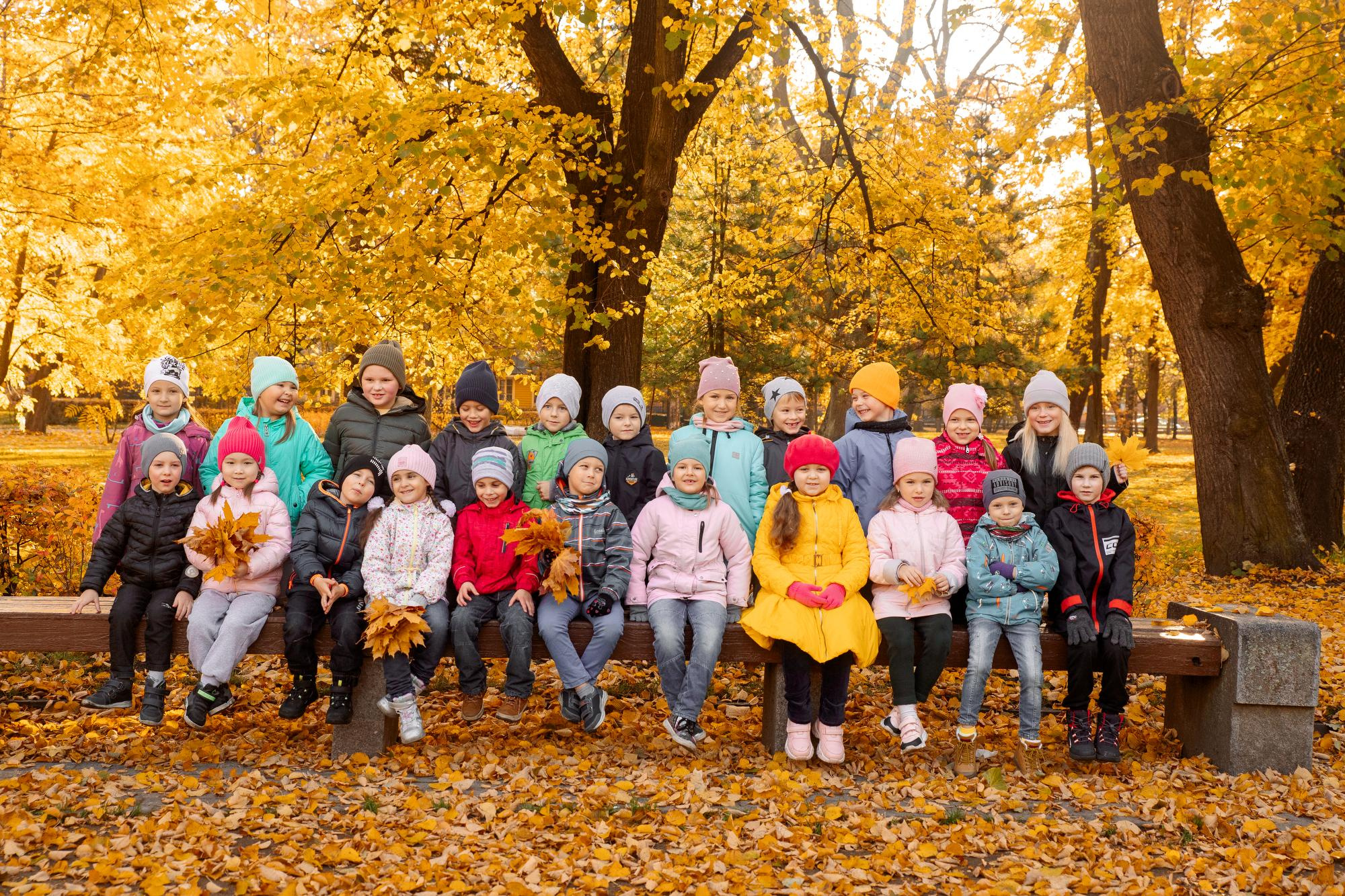 Детский сад. Осень. Для альбома. Фотограф в Кронштадте и Санкт-Петербурге Анастасия Коваленко