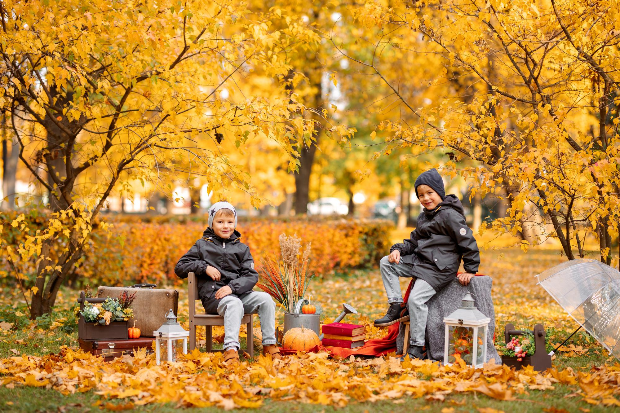 Детский сад. Осень. Для альбома. Фотограф в Кронштадте и Санкт-Петербурге Анастасия Коваленко