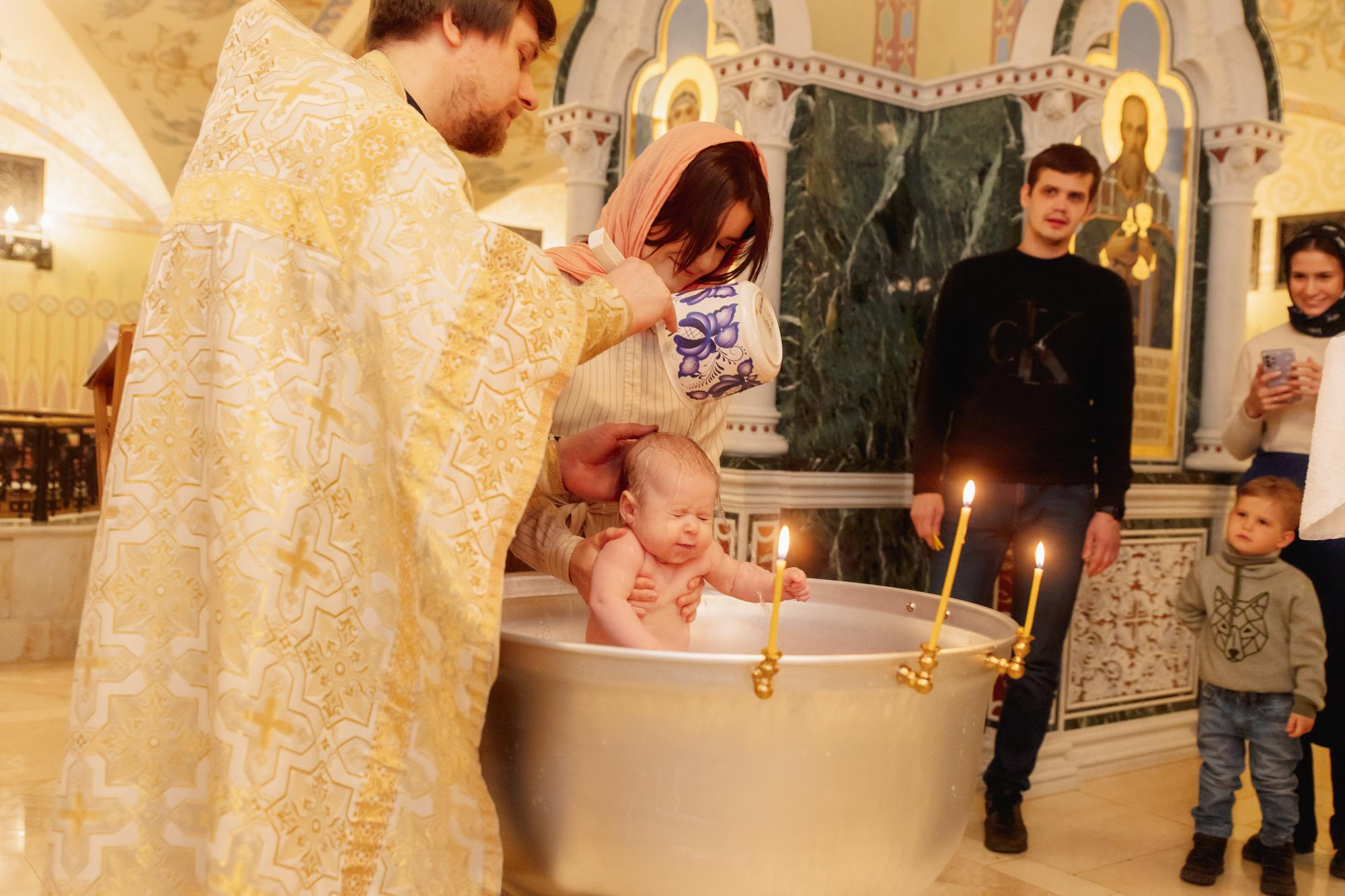 Крещение. Фотограф в Кронштадте и Санкт-Петербурге Анастасия Коваленко