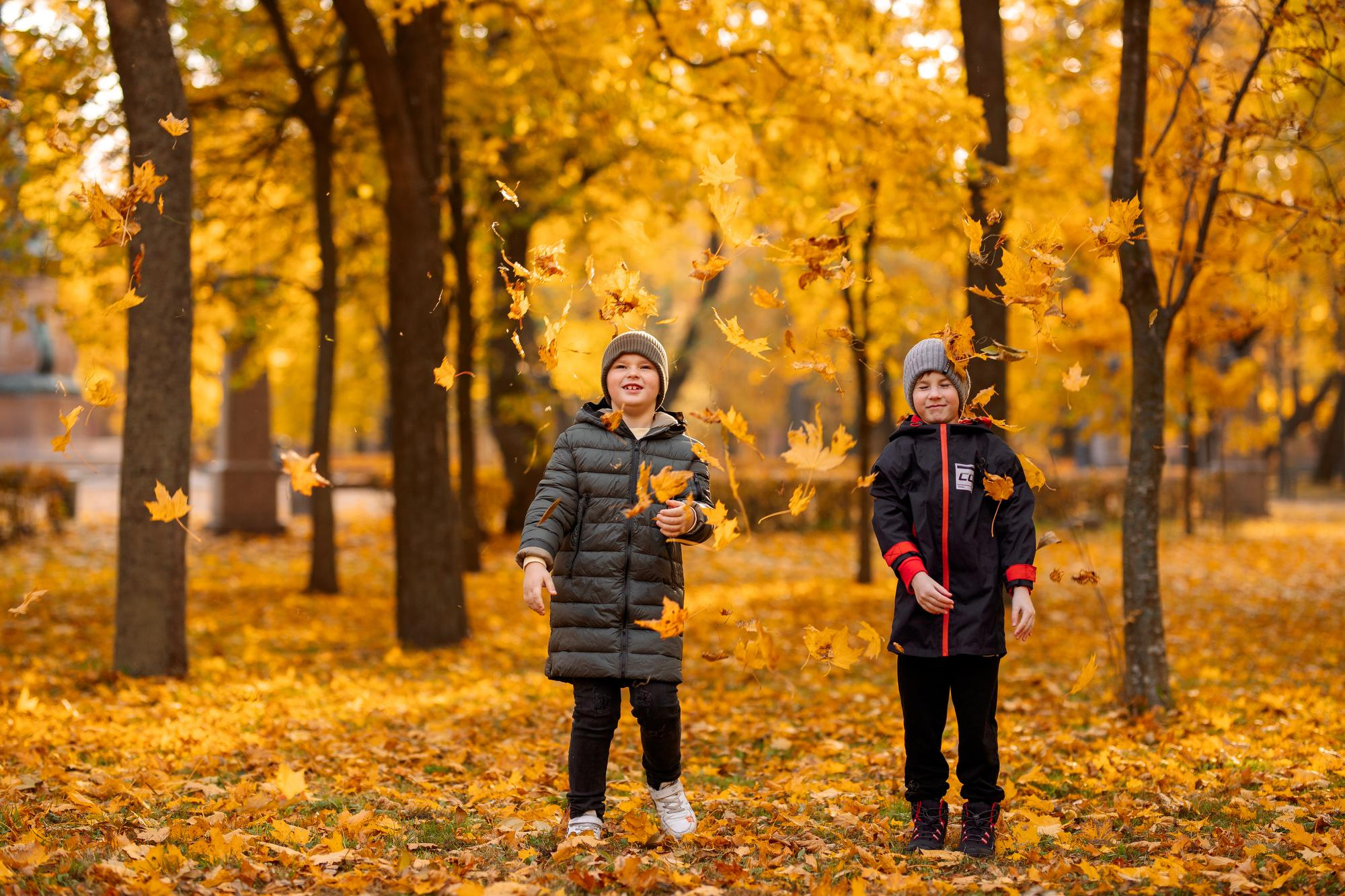 Детский сад. Осень. Для альбома. Фотограф в Кронштадте и Санкт-Петербурге Анастасия Коваленко