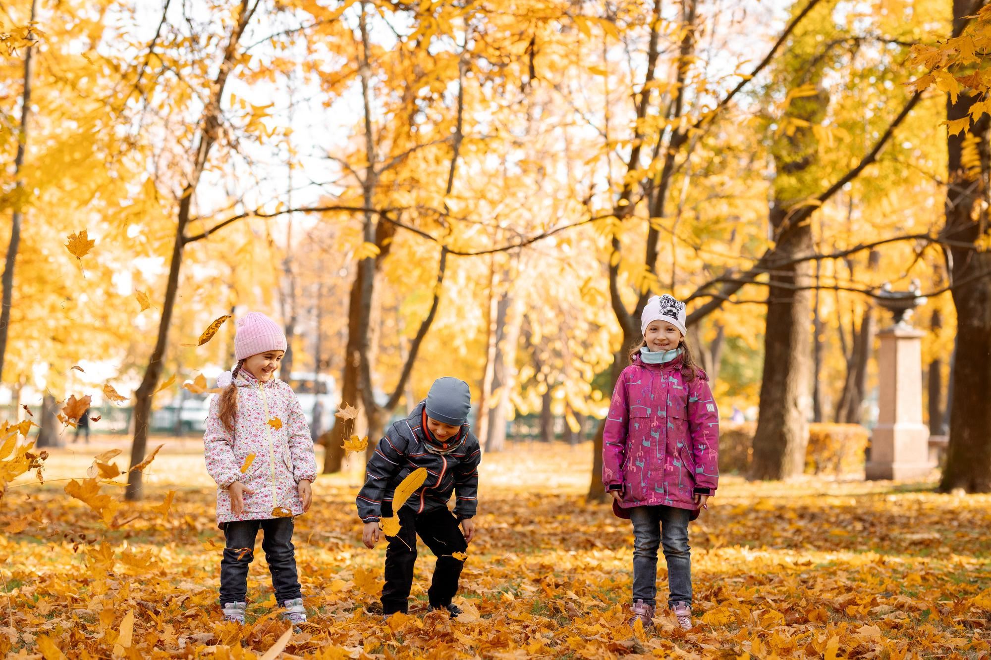 Детский сад. Осень. Для альбома. Фотограф в Кронштадте и Санкт-Петербурге Анастасия Коваленко