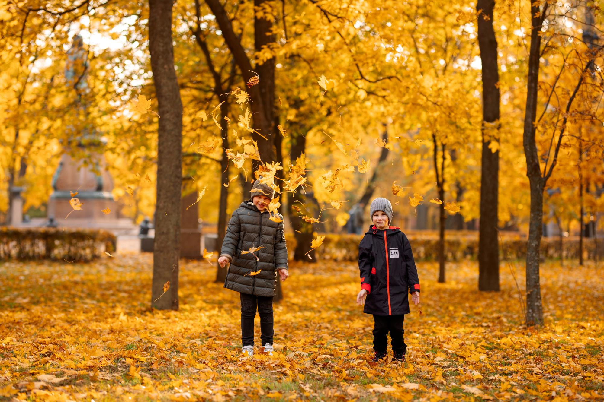 Детский сад. Осень. Для альбома. Фотограф в Кронштадте и Санкт-Петербурге Анастасия Коваленко
