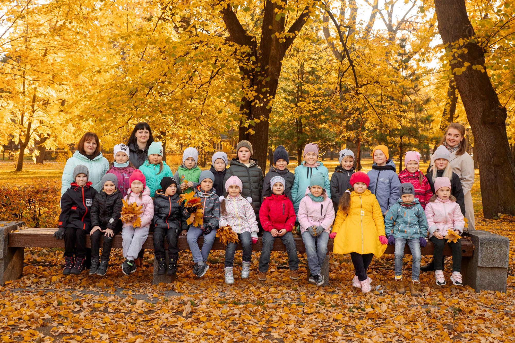 Детский сад. Осень. Для альбома. Фотограф в Кронштадте и Санкт-Петербурге Анастасия Коваленко