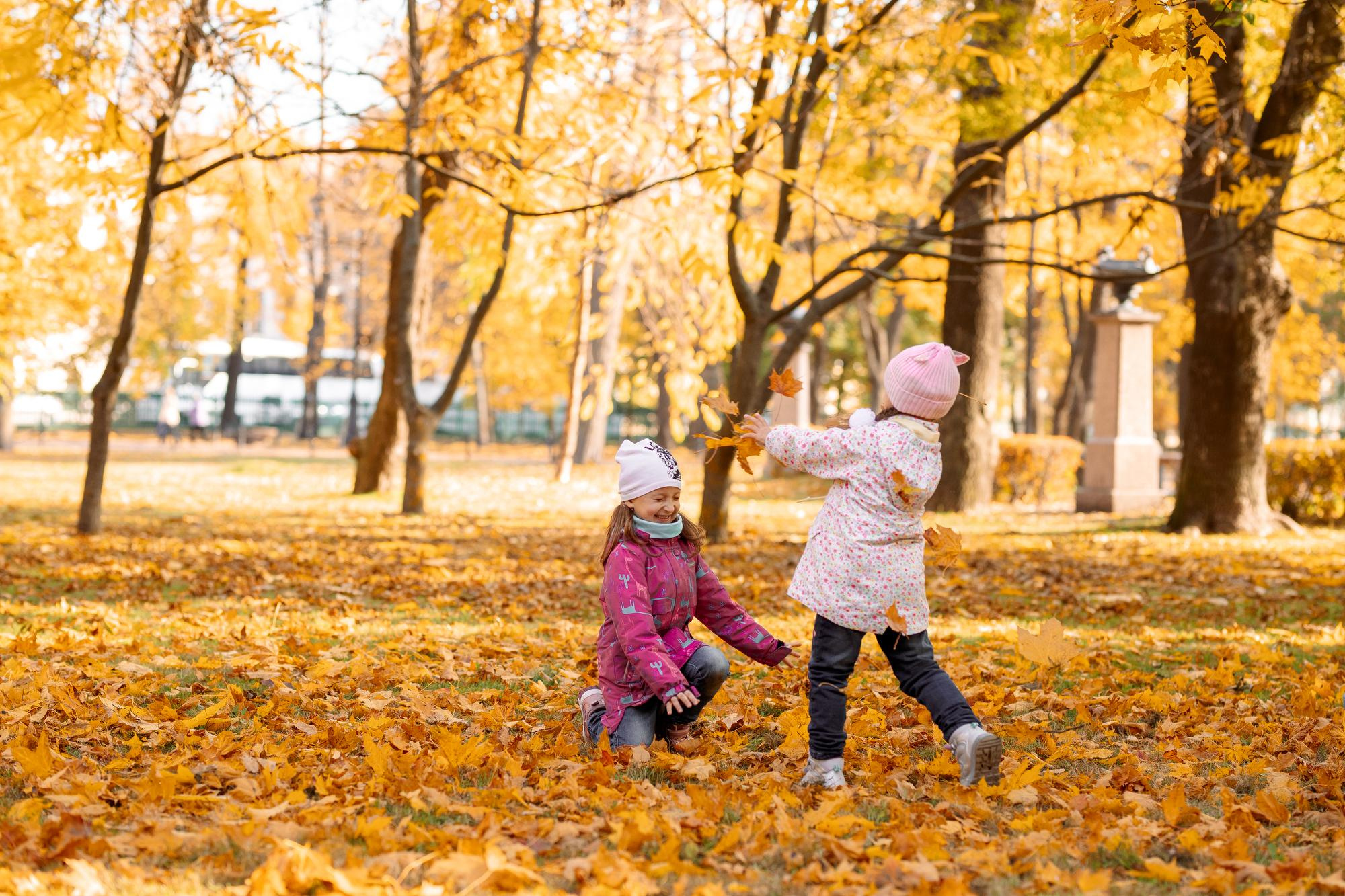 Детский сад. Осень. Для альбома. Фотограф в Кронштадте и Санкт-Петербурге Анастасия Коваленко