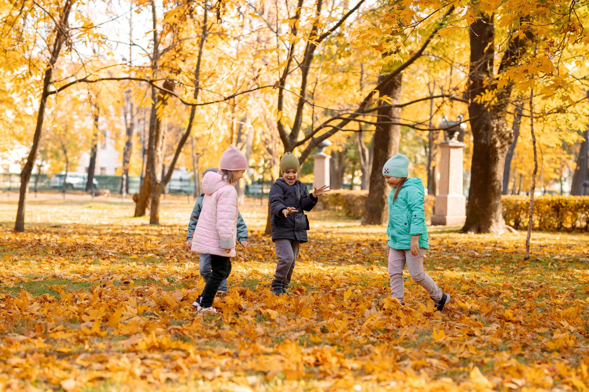 Детский сад. Осень. Для альбома. Фотограф в Кронштадте и Санкт-Петербурге Анастасия Коваленко