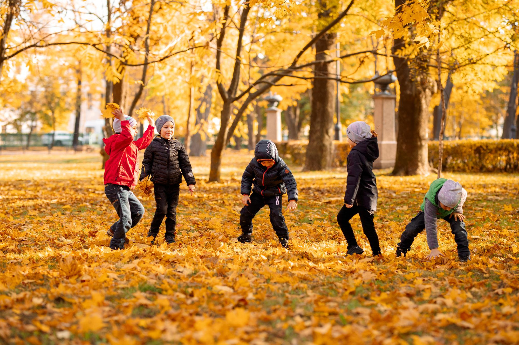 Детский сад. Осень. Для альбома. Фотограф в Кронштадте и Санкт-Петербурге Анастасия Коваленко