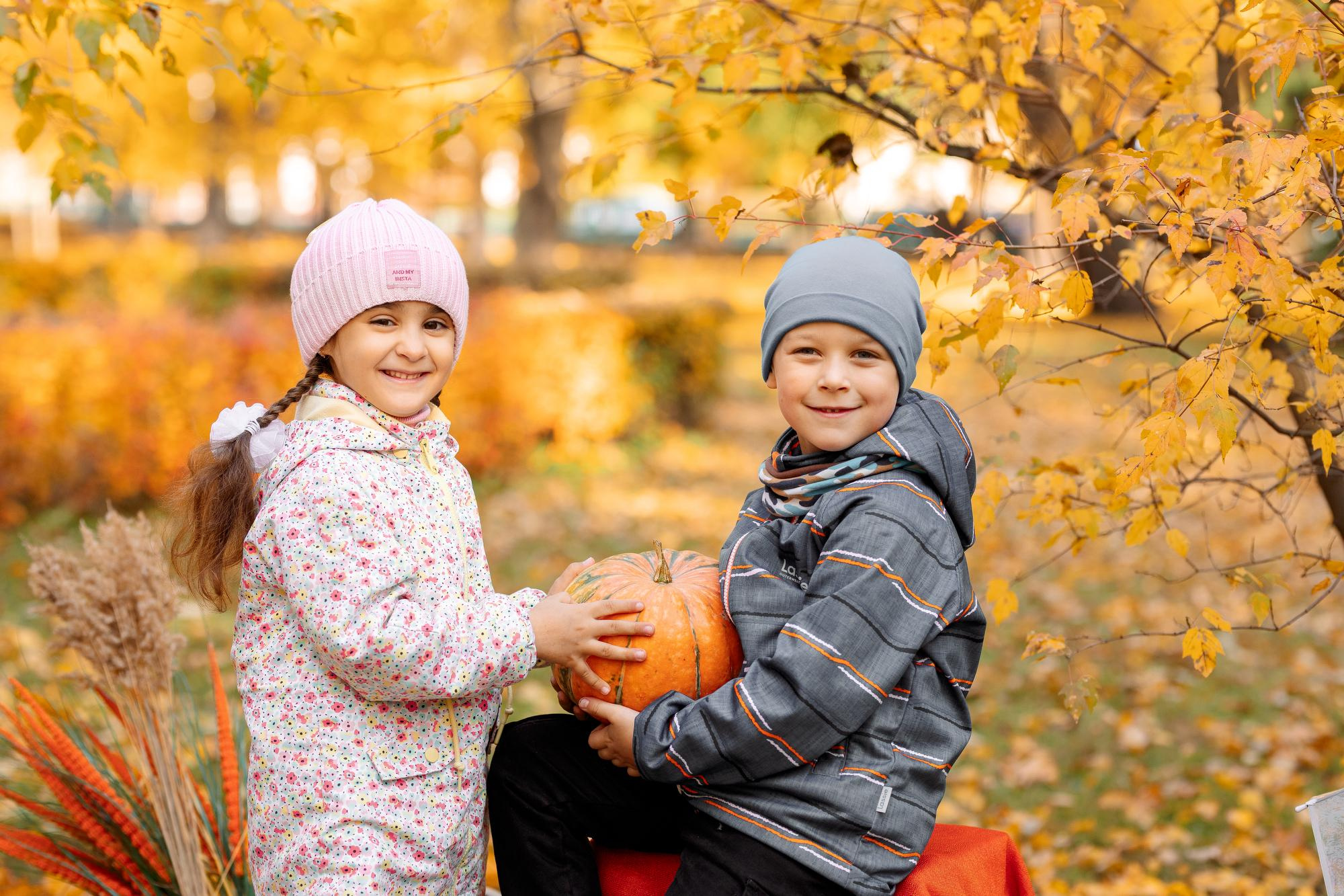 Детский сад. Осень. Для альбома. Фотограф в Кронштадте и Санкт-Петербурге Анастасия Коваленко