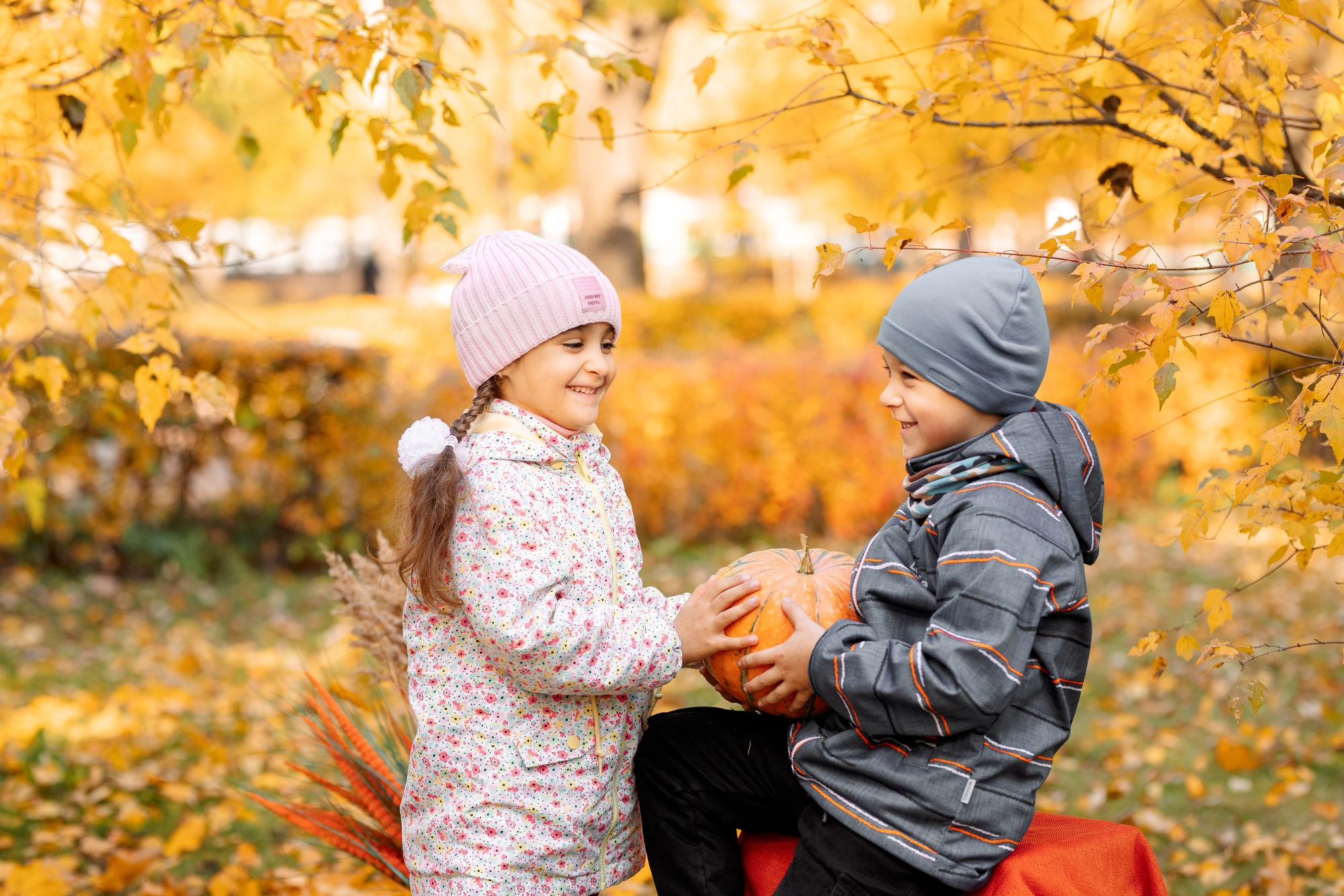 Детский сад. Осень. Для альбома. Фотограф в Кронштадте и Санкт-Петербурге Анастасия Коваленко