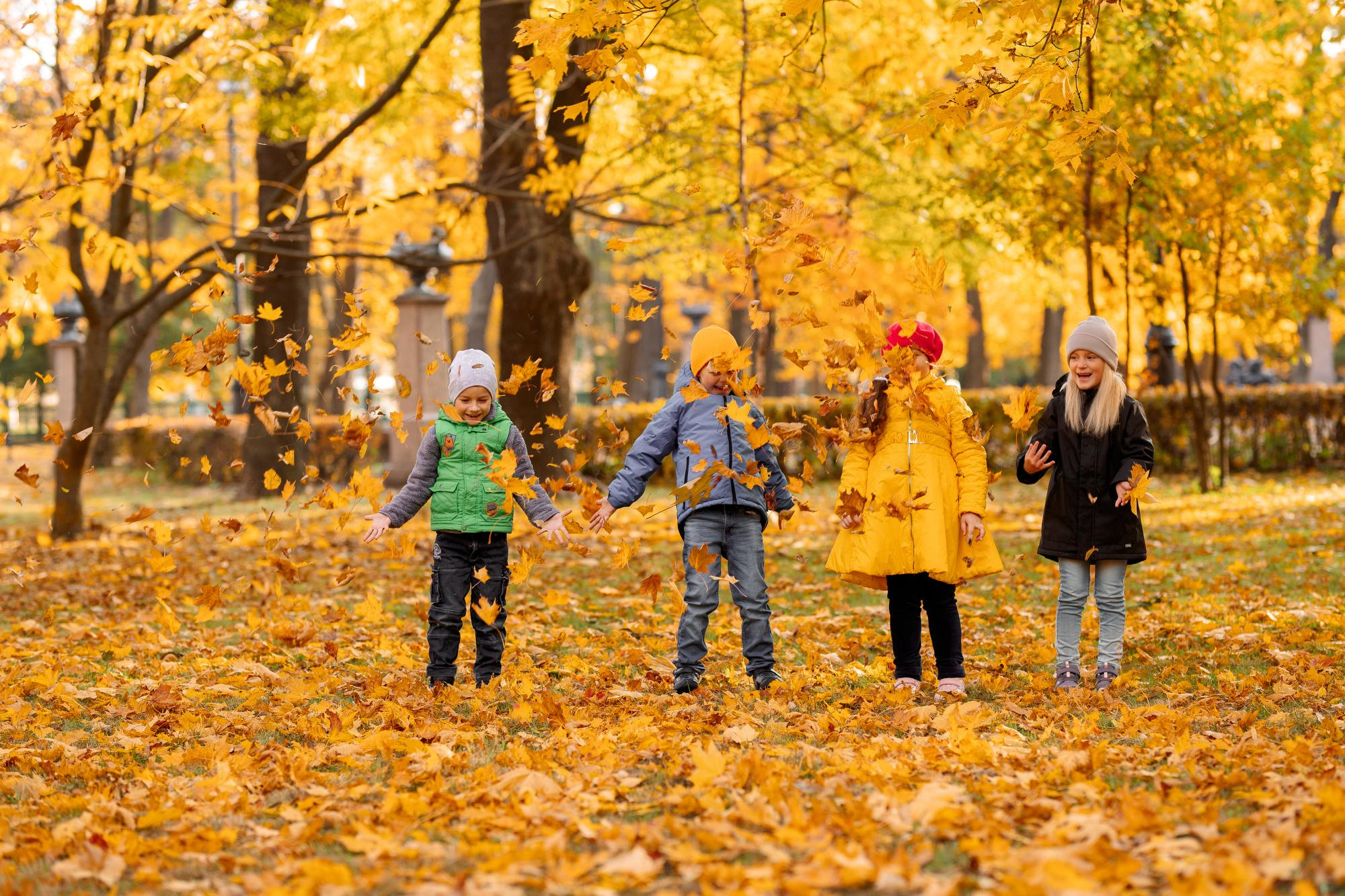 Детский сад. Осень. Для альбома. Фотограф в Кронштадте и Санкт-Петербурге Анастасия Коваленко