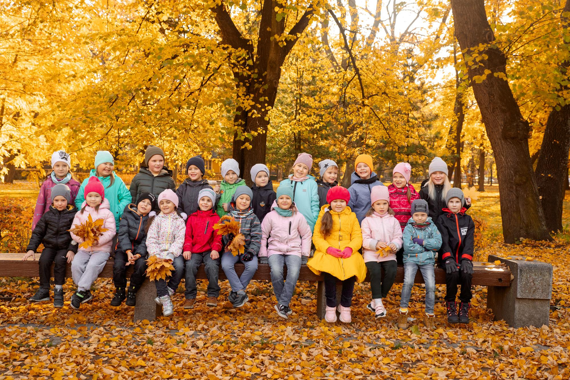 Детский сад. Осень. Для альбома. Фотограф в Кронштадте и Санкт-Петербурге Анастасия Коваленко