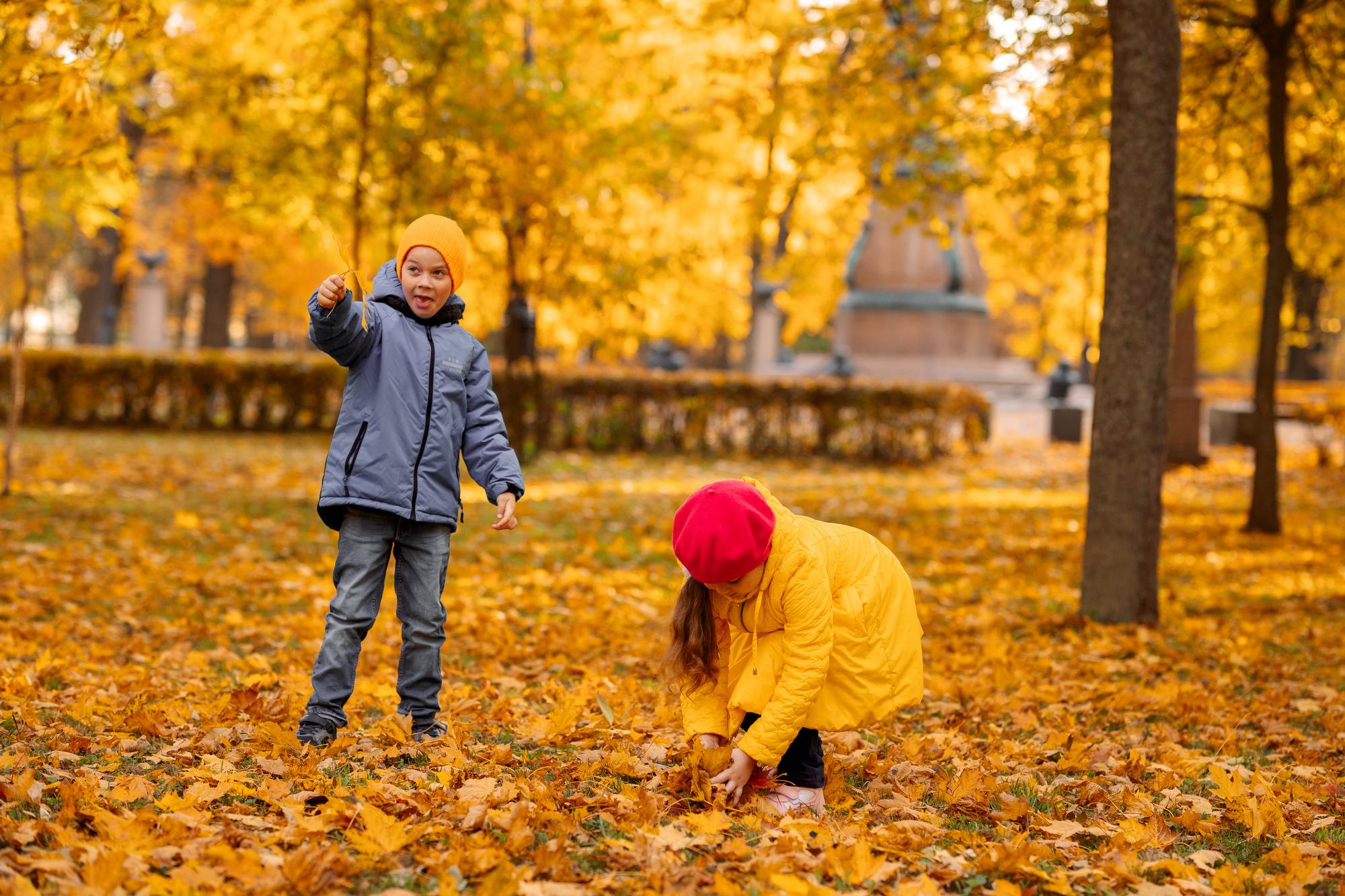 Детский сад. Осень. Для альбома. Фотограф в Кронштадте и Санкт-Петербурге Анастасия Коваленко