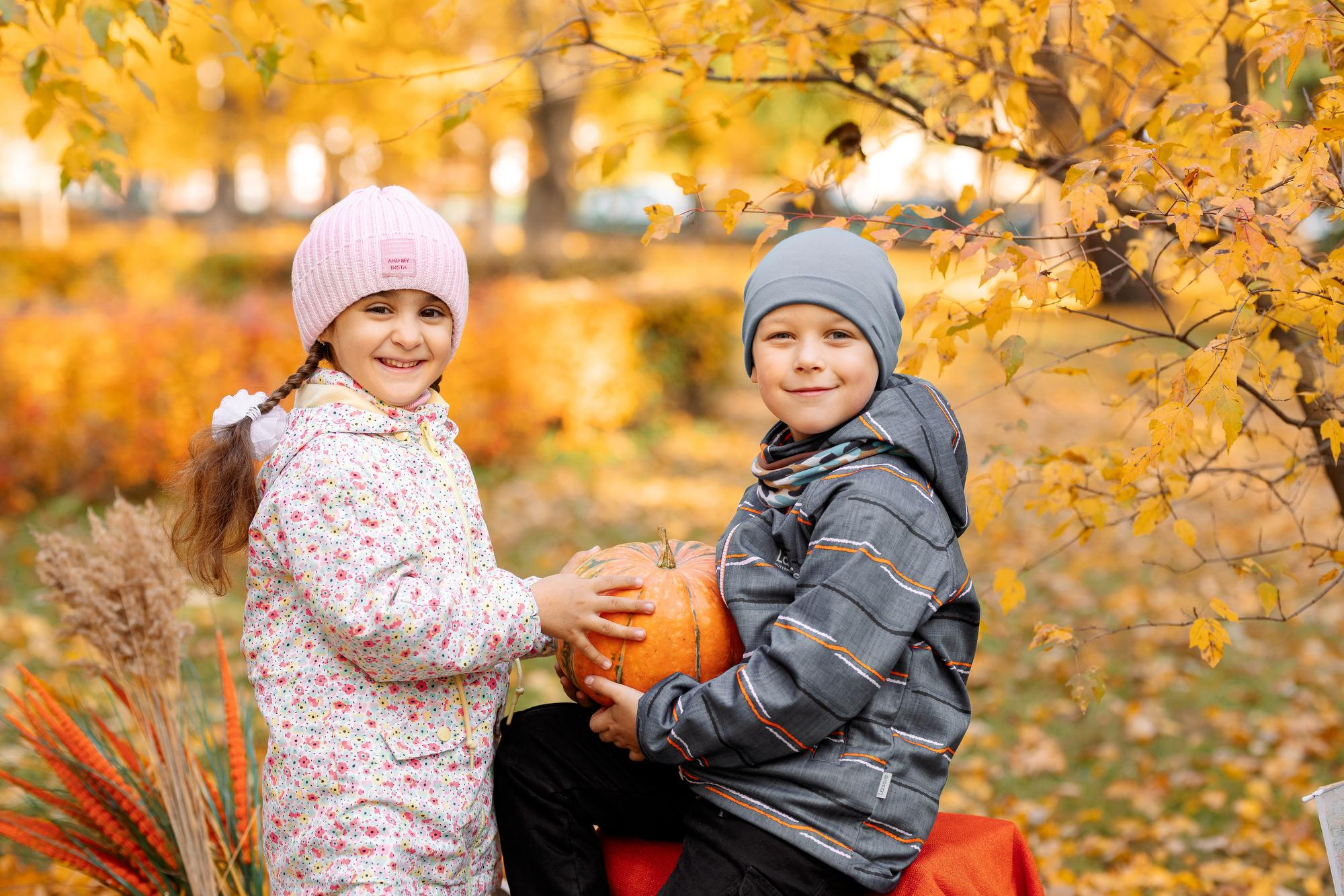 Детский сад. Осень. Для альбома. Фотограф в Кронштадте и Санкт-Петербурге Анастасия Коваленко