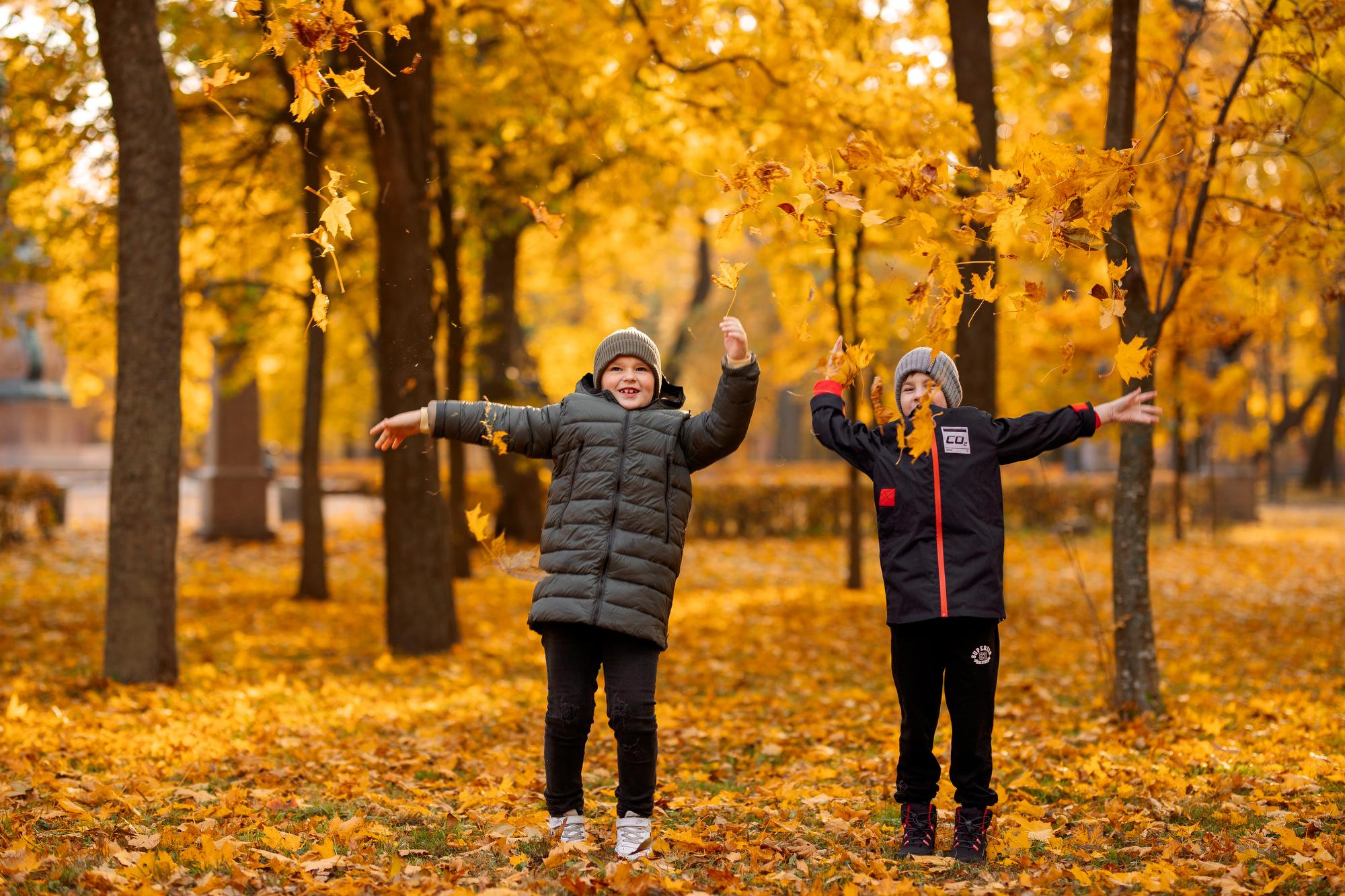 Детский сад. Осень. Для альбома. Фотограф в Кронштадте и Санкт-Петербурге Анастасия Коваленко