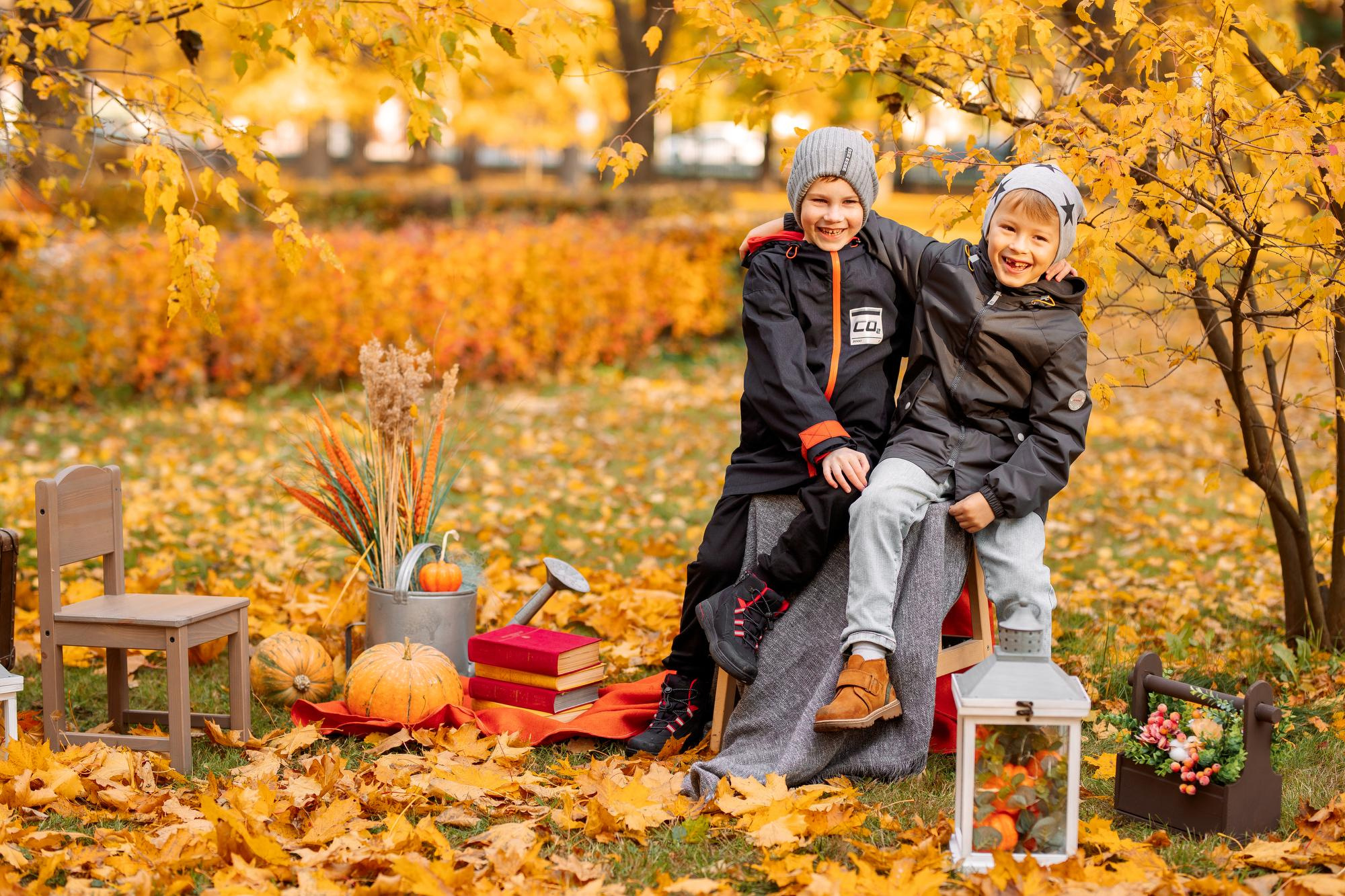 Детский сад. Осень. Для альбома. Фотограф в Кронштадте и Санкт-Петербурге Анастасия Коваленко