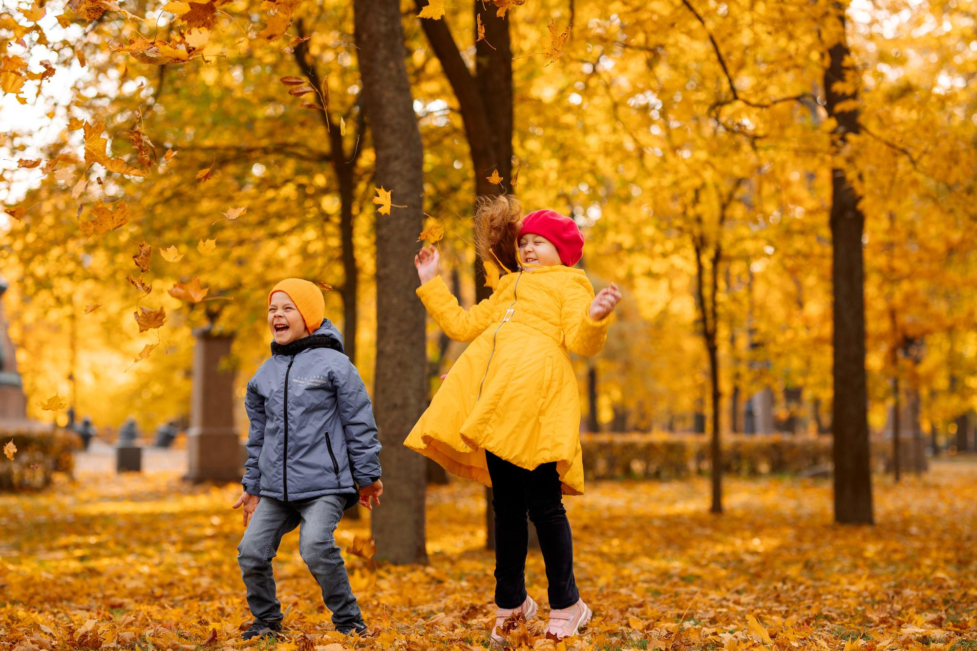 Детский сад. Осень. Для альбома. Фотограф в Кронштадте и Санкт-Петербурге Анастасия Коваленко