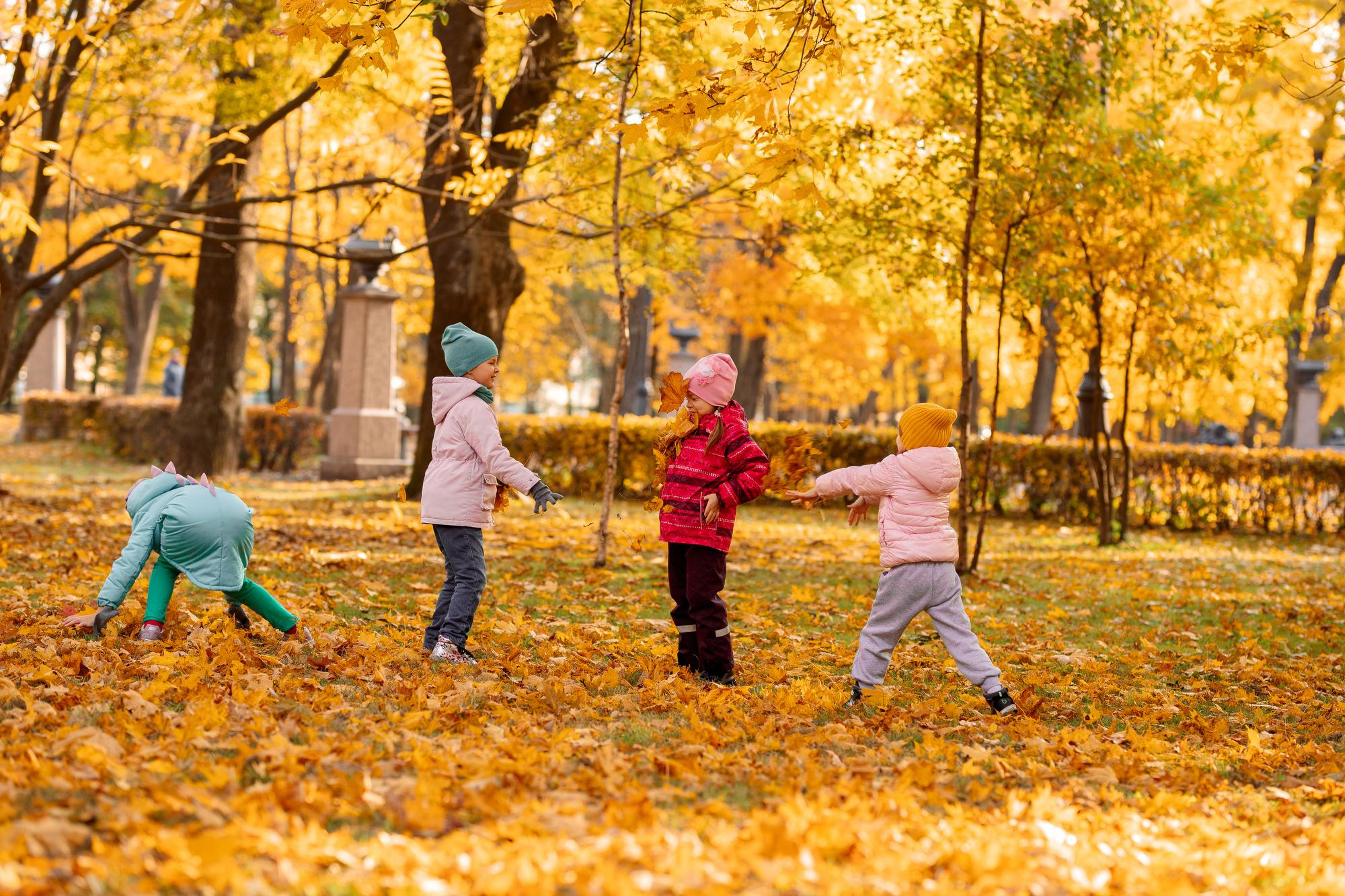 Детский сад. Осень. Для альбома. Фотограф в Кронштадте и Санкт-Петербурге Анастасия Коваленко