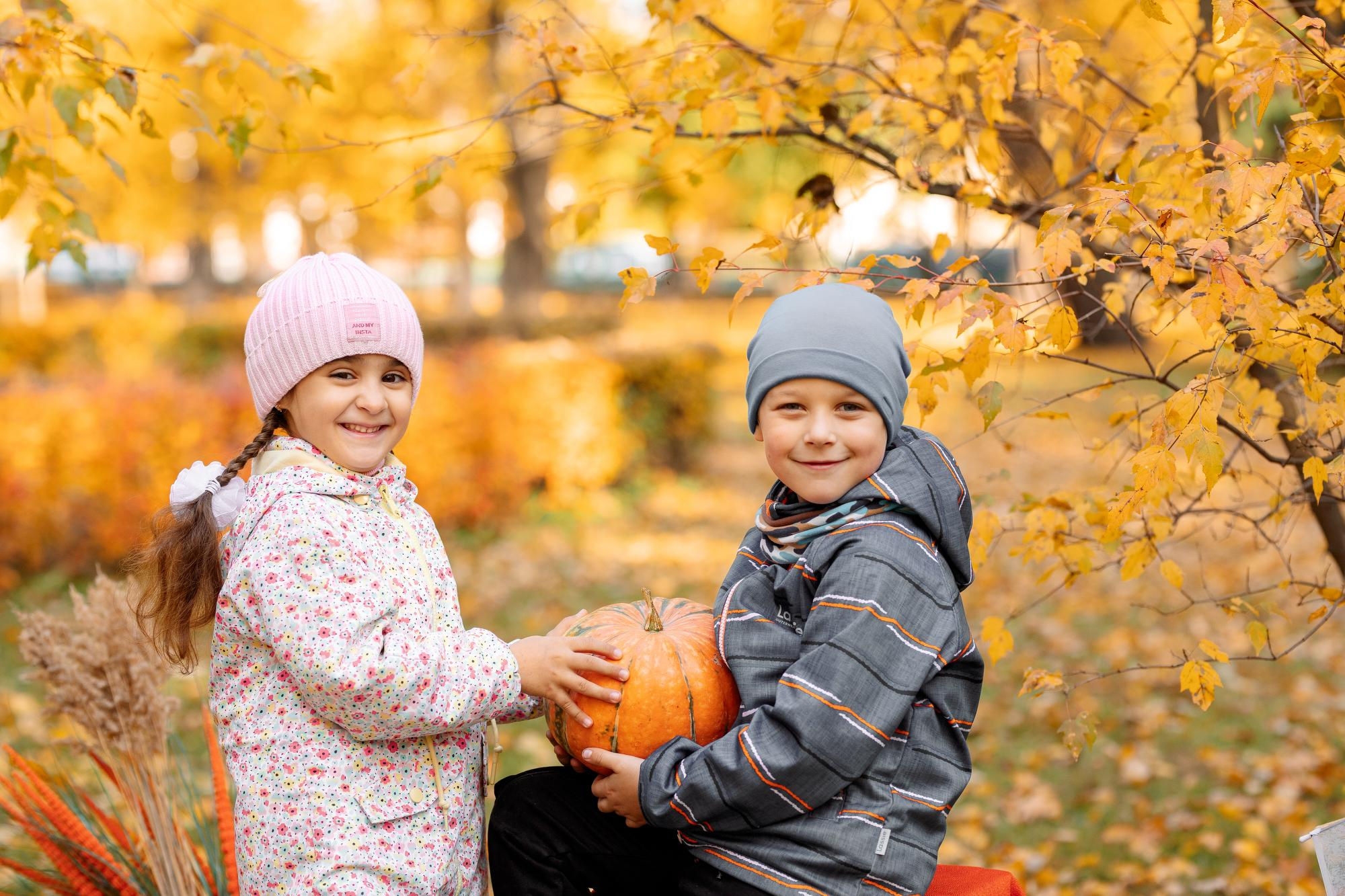 Детский сад. Осень. Для альбома. Фотограф в Кронштадте и Санкт-Петербурге Анастасия Коваленко