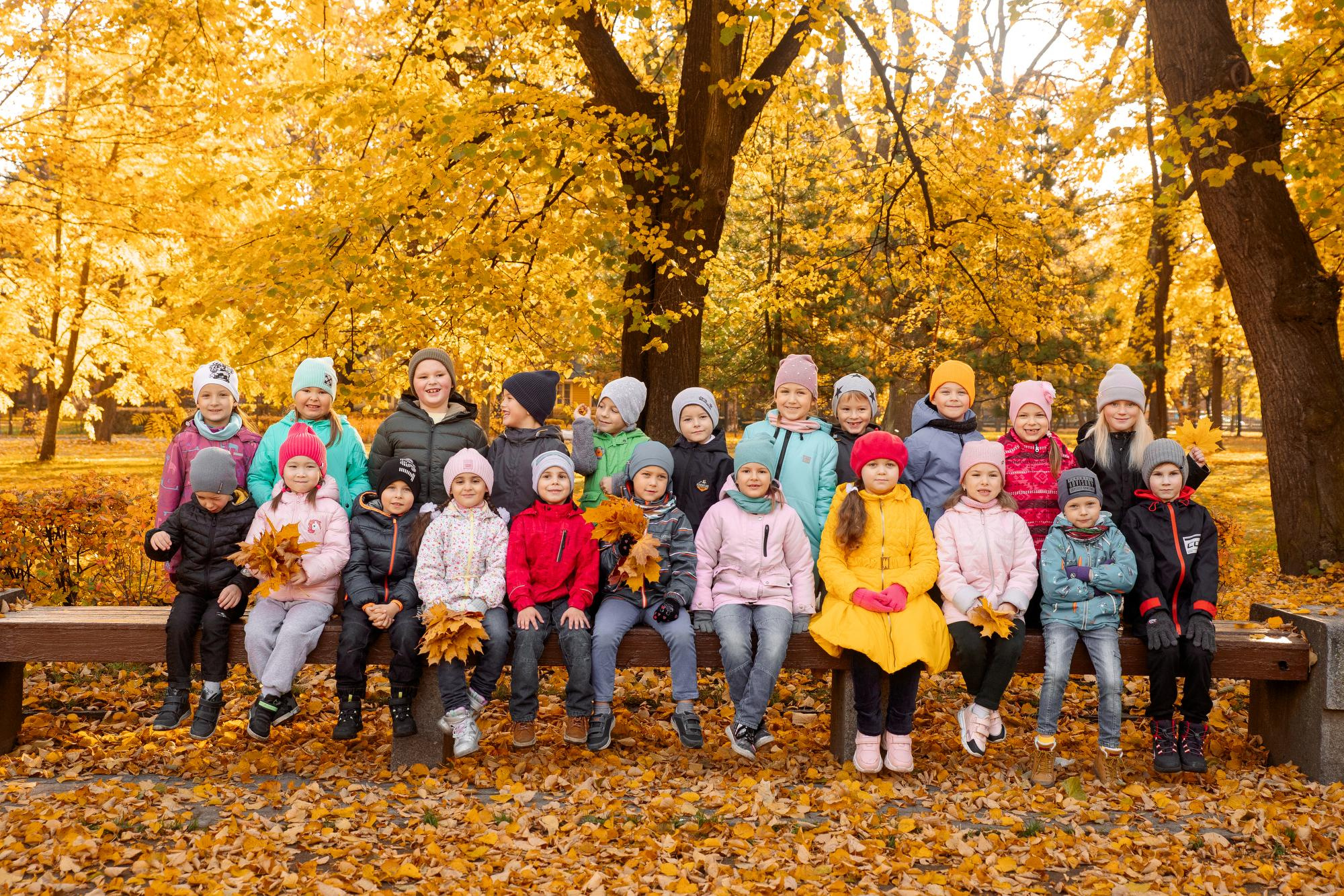 Детский сад. Осень. Для альбома. Фотограф в Кронштадте и Санкт-Петербурге Анастасия Коваленко