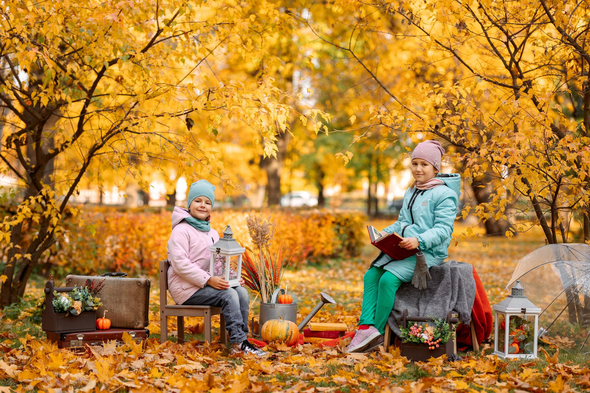 Детский сад. Осень. Для альбома. Фотограф в Кронштадте и Санкт-Петербурге Анастасия Коваленко