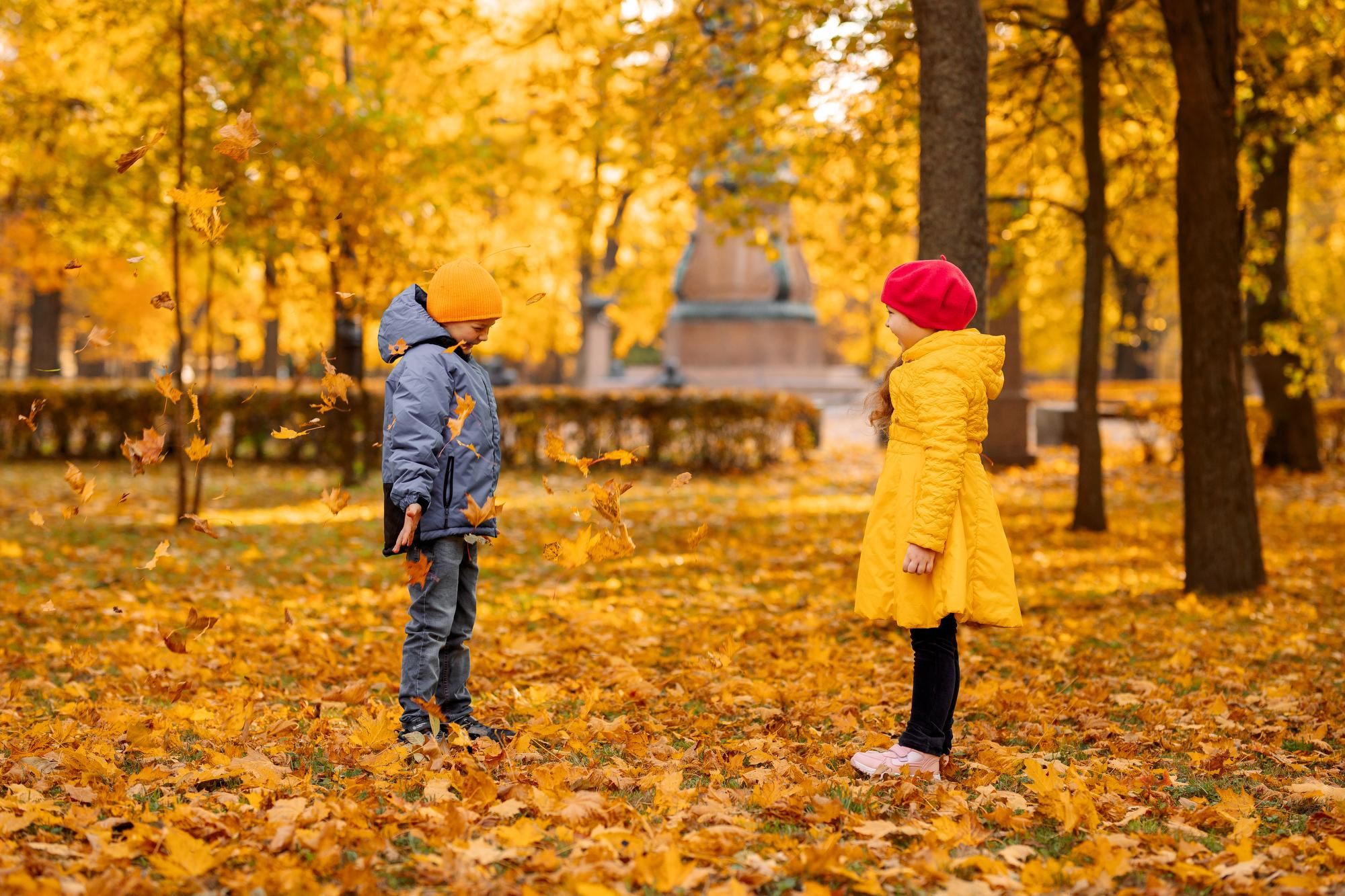 Детский сад. Осень. Для альбома. Фотограф в Кронштадте и Санкт-Петербурге Анастасия Коваленко