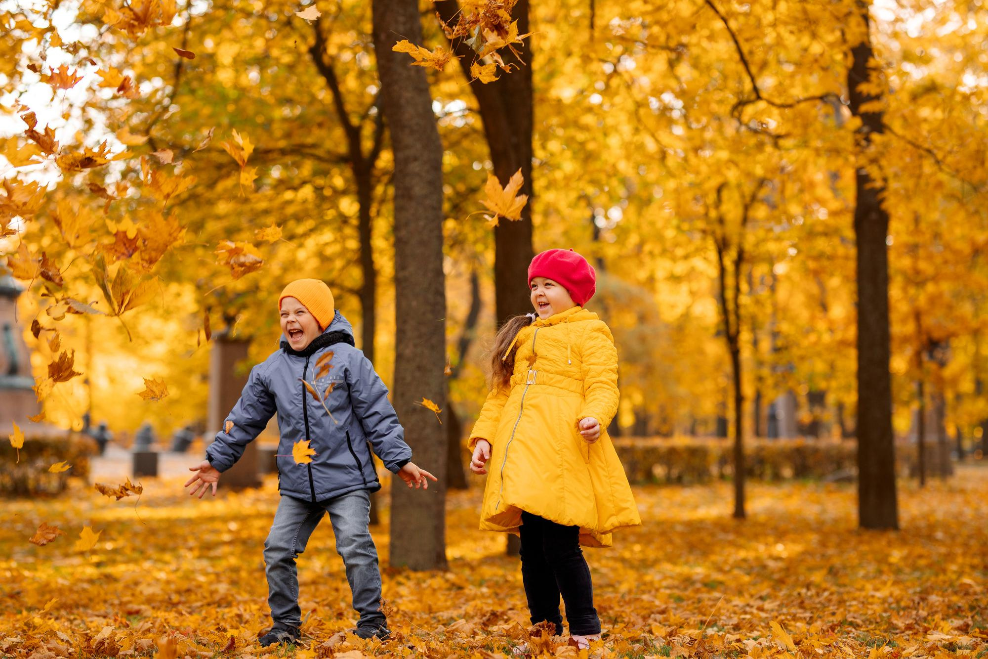 Детский сад. Осень. Для альбома. Фотограф в Кронштадте и Санкт-Петербурге Анастасия Коваленко