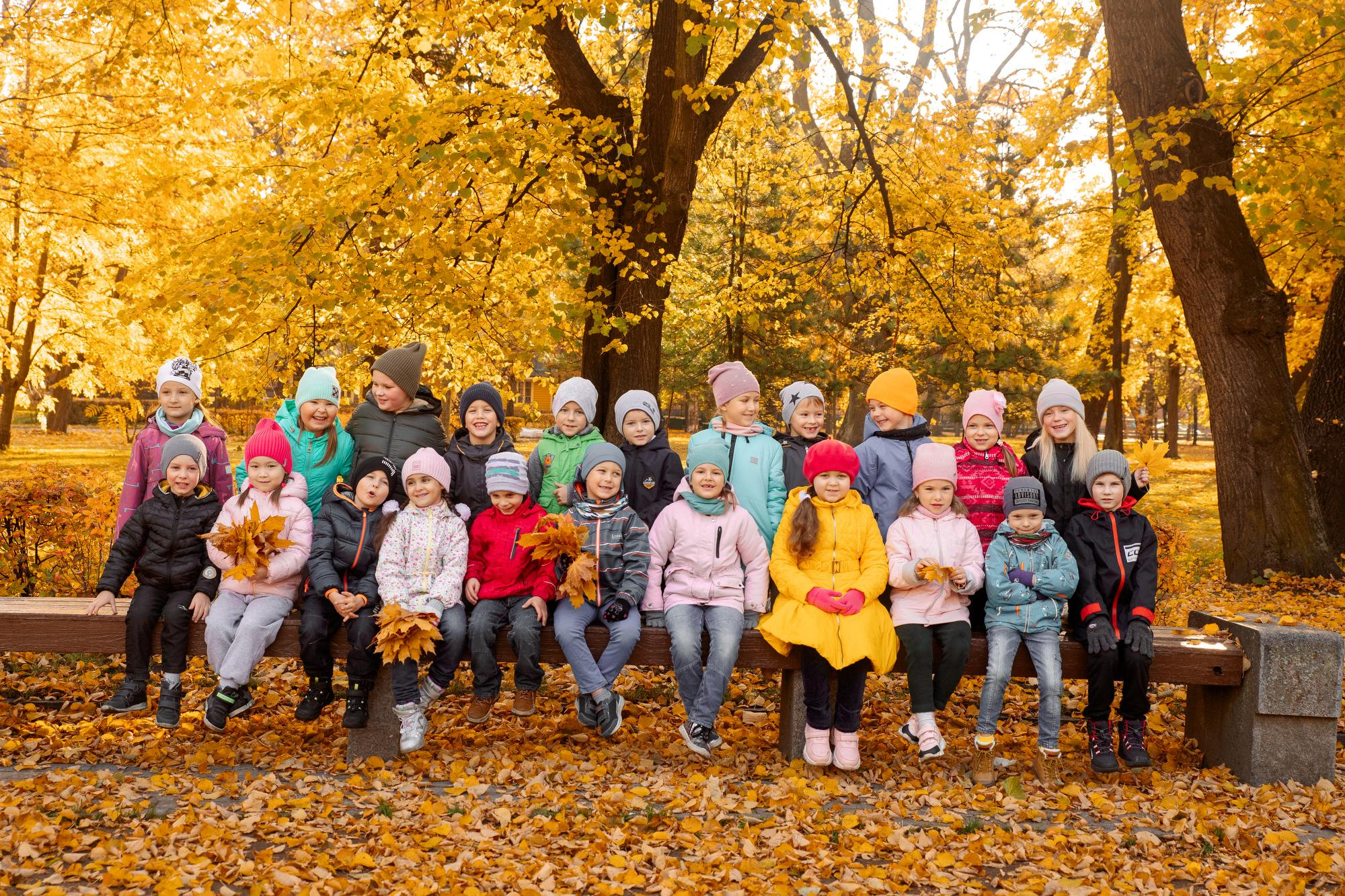 Детский сад. Осень. Для альбома. Фотограф в Кронштадте и Санкт-Петербурге Анастасия Коваленко