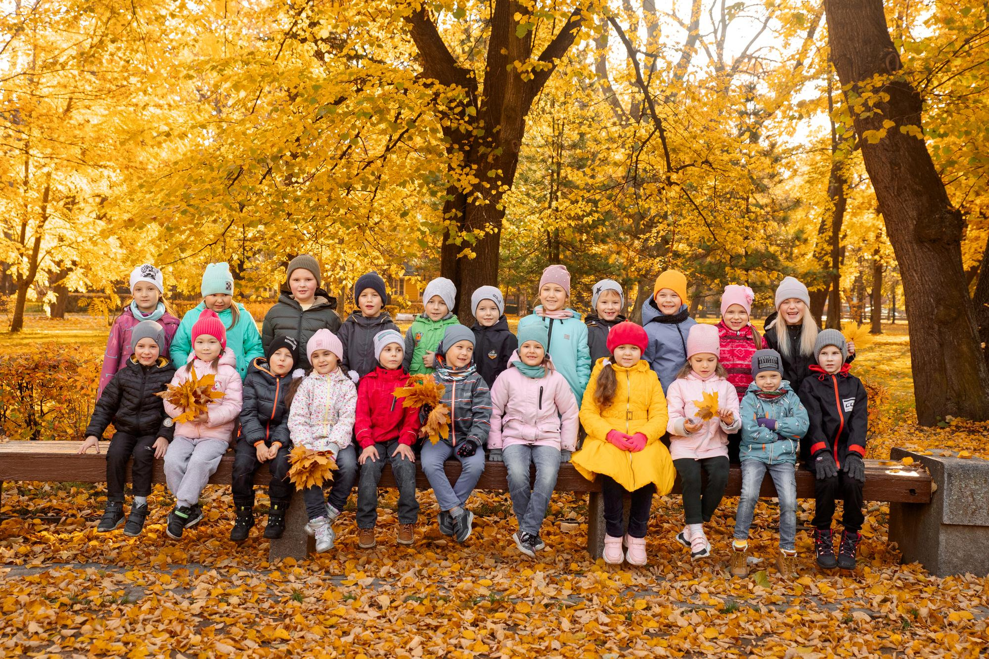 Детский сад. Осень. Для альбома. Фотограф в Кронштадте и Санкт-Петербурге Анастасия Коваленко