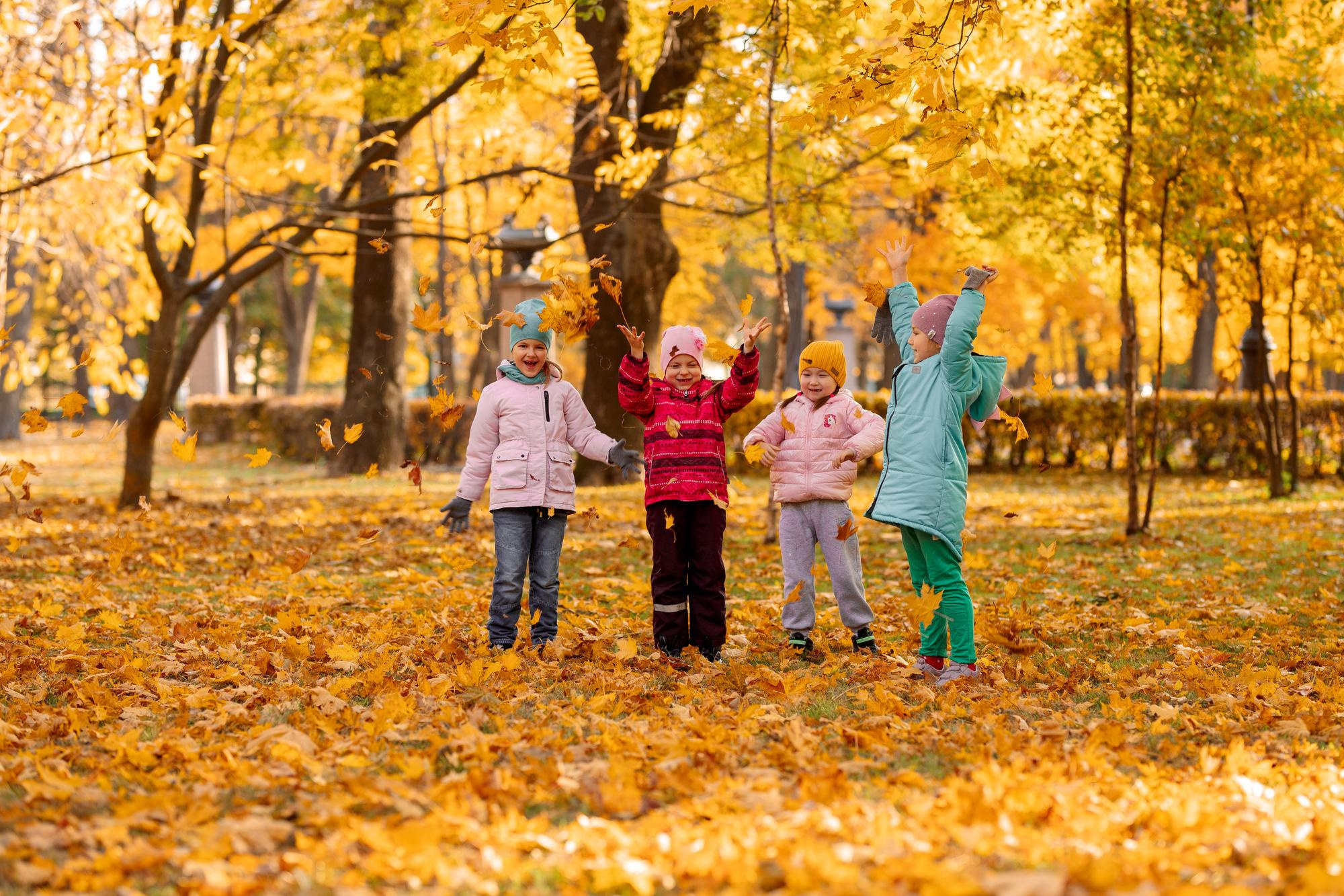 Детский сад. Осень. Для альбома. Фотограф в Кронштадте и Санкт-Петербурге Анастасия Коваленко