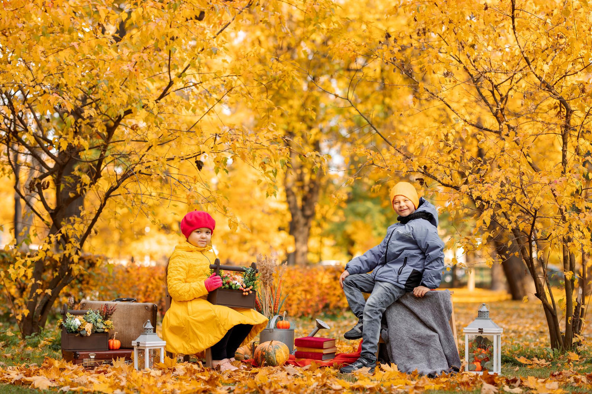 Детский сад. Осень. Для альбома. Фотограф в Кронштадте и Санкт-Петербурге Анастасия Коваленко