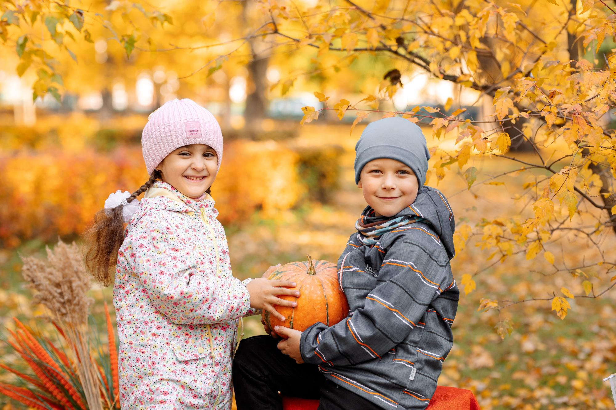 Детский сад. Осень. Для альбома. Фотограф в Кронштадте и Санкт-Петербурге Анастасия Коваленко