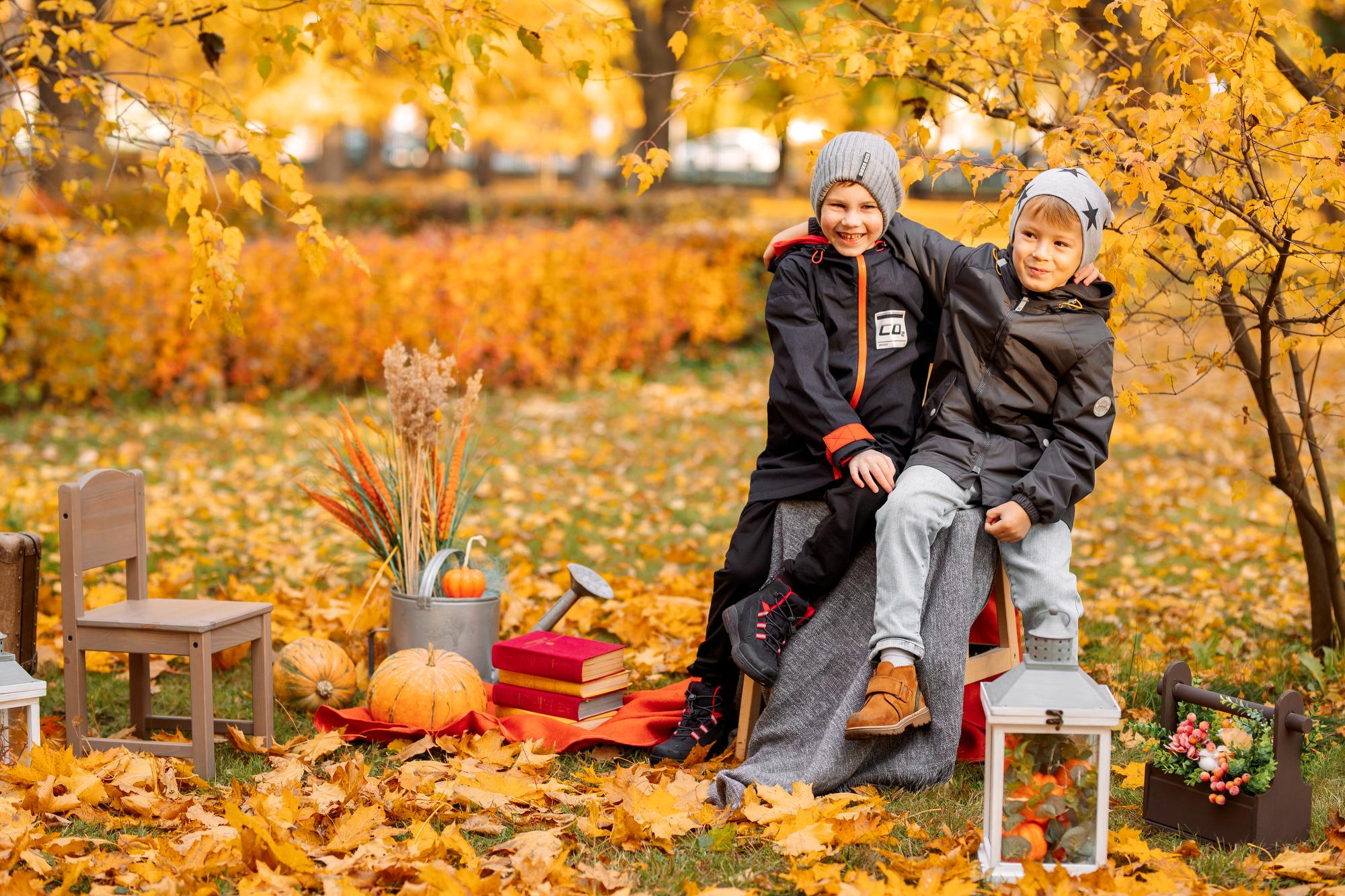 Детский сад. Осень. Для альбома. Фотограф в Кронштадте и Санкт-Петербурге Анастасия Коваленко