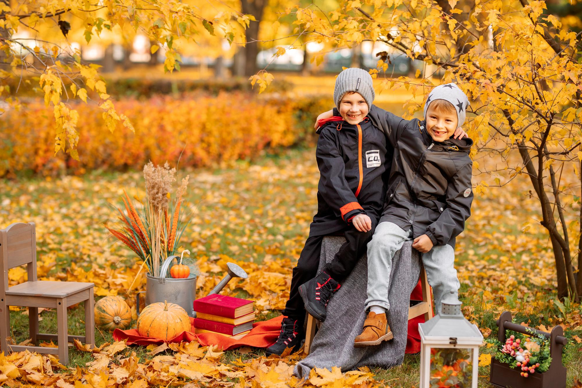 Детский сад. Осень. Для альбома. Фотограф в Кронштадте и Санкт-Петербурге Анастасия Коваленко