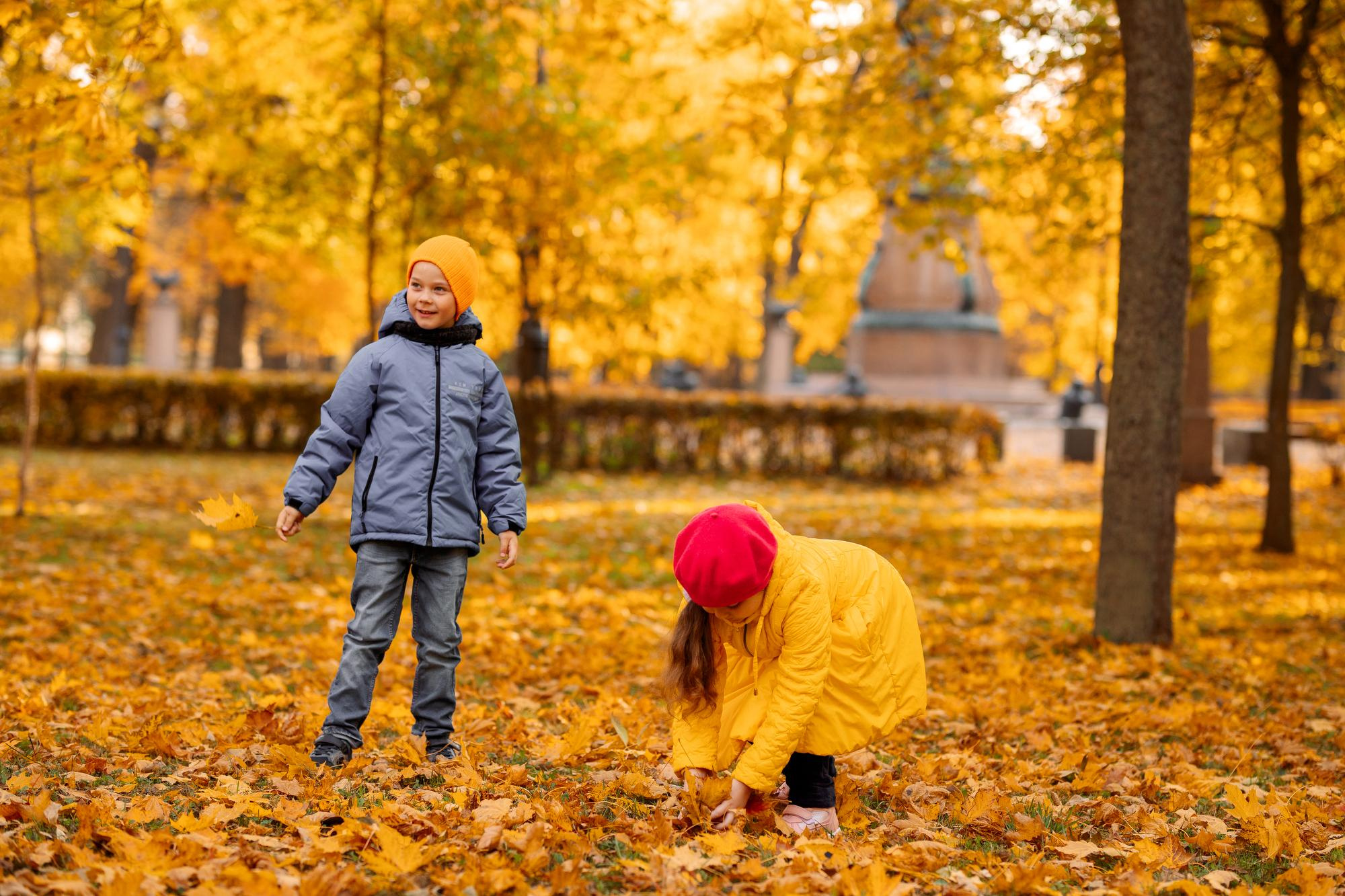 Детский сад. Осень. Для альбома. Фотограф в Кронштадте и Санкт-Петербурге Анастасия Коваленко