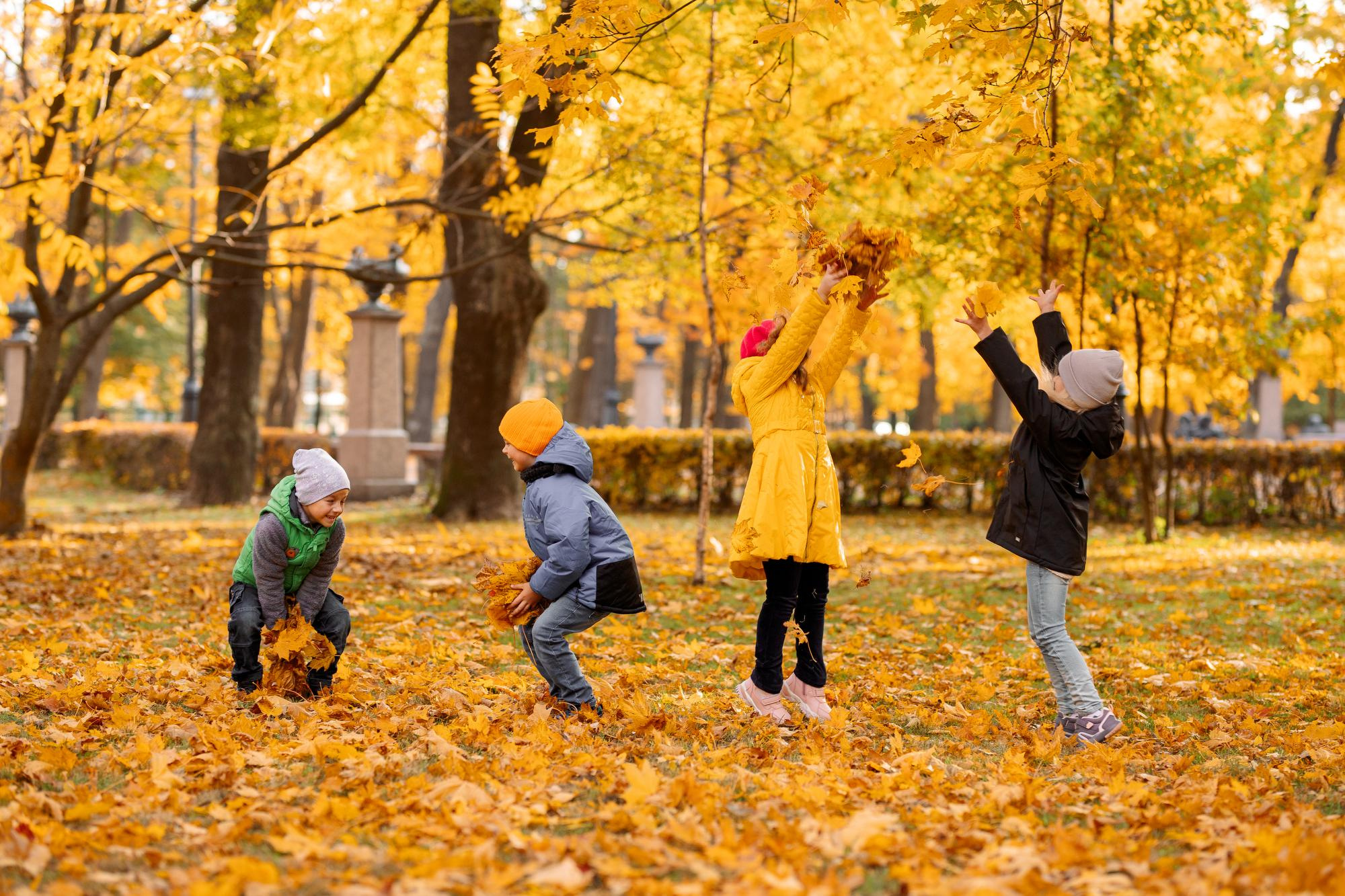 Детский сад. Осень. Для альбома. Фотограф в Кронштадте и Санкт-Петербурге Анастасия Коваленко