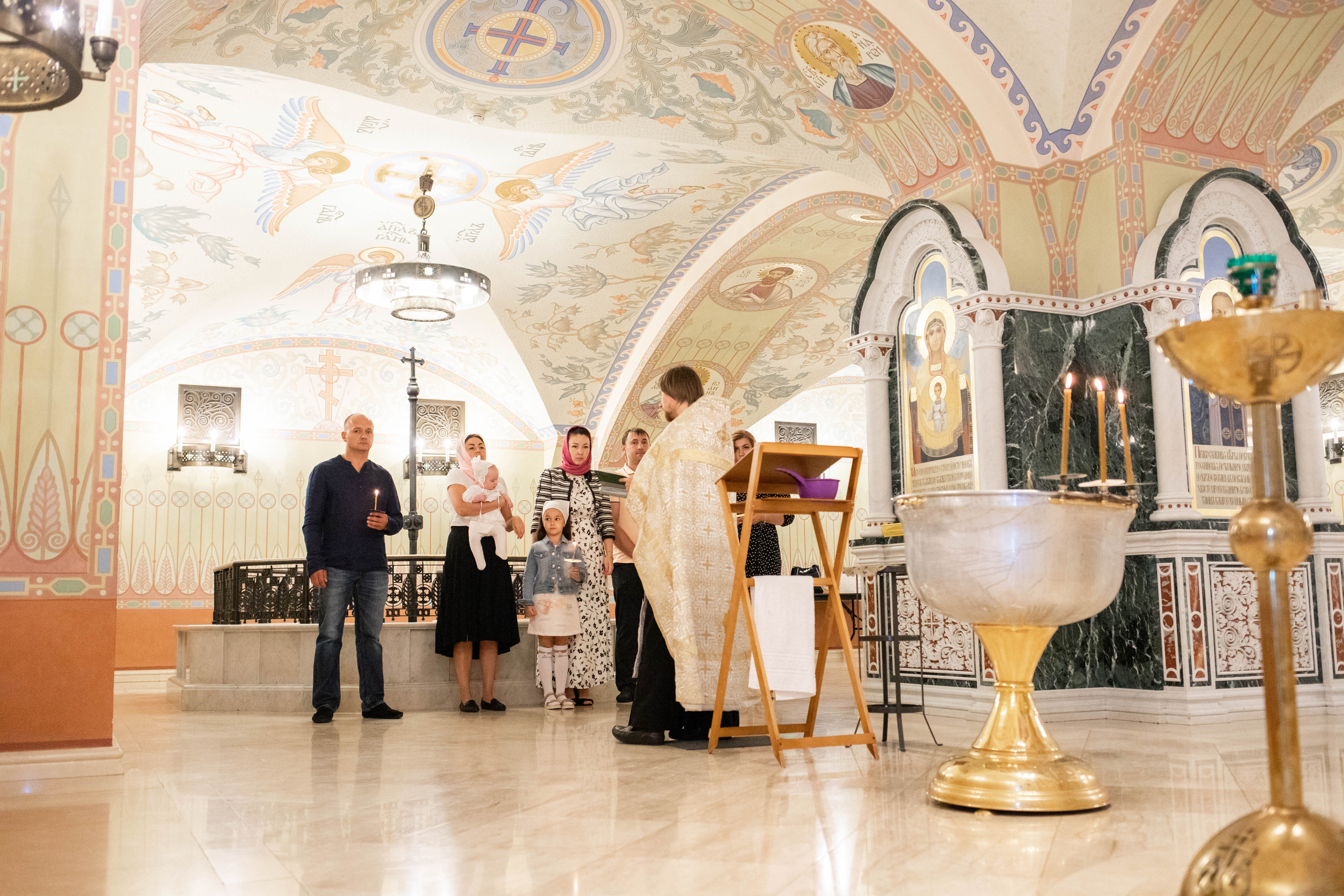 Крещение. Фотограф в Кронштадте и Санкт-Петербурге Анастасия Коваленко