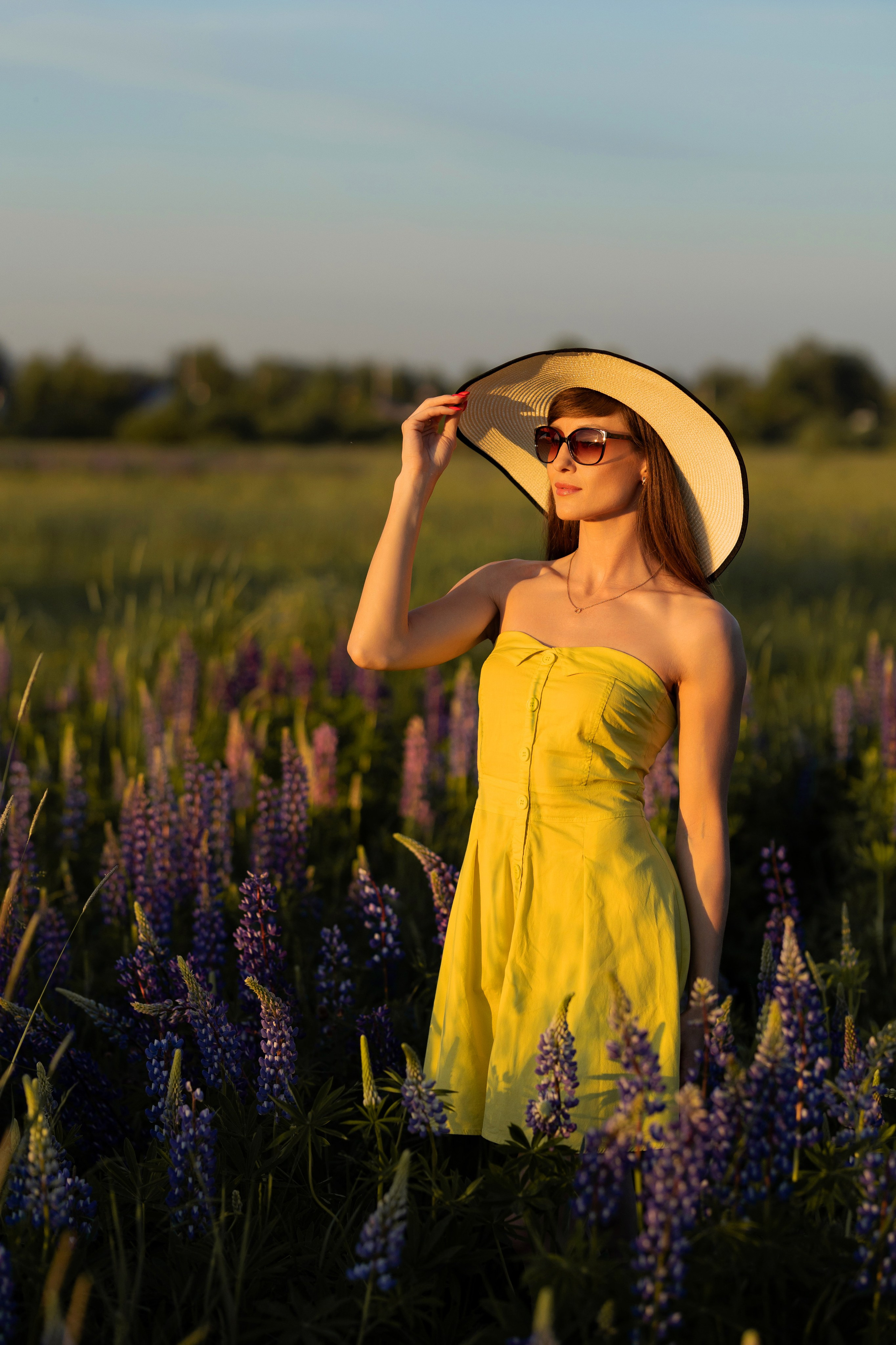 Фотосессия с люпинами. Семейный и свадебный фотограф в Санкт-Петербурге Татьяна Швыкова