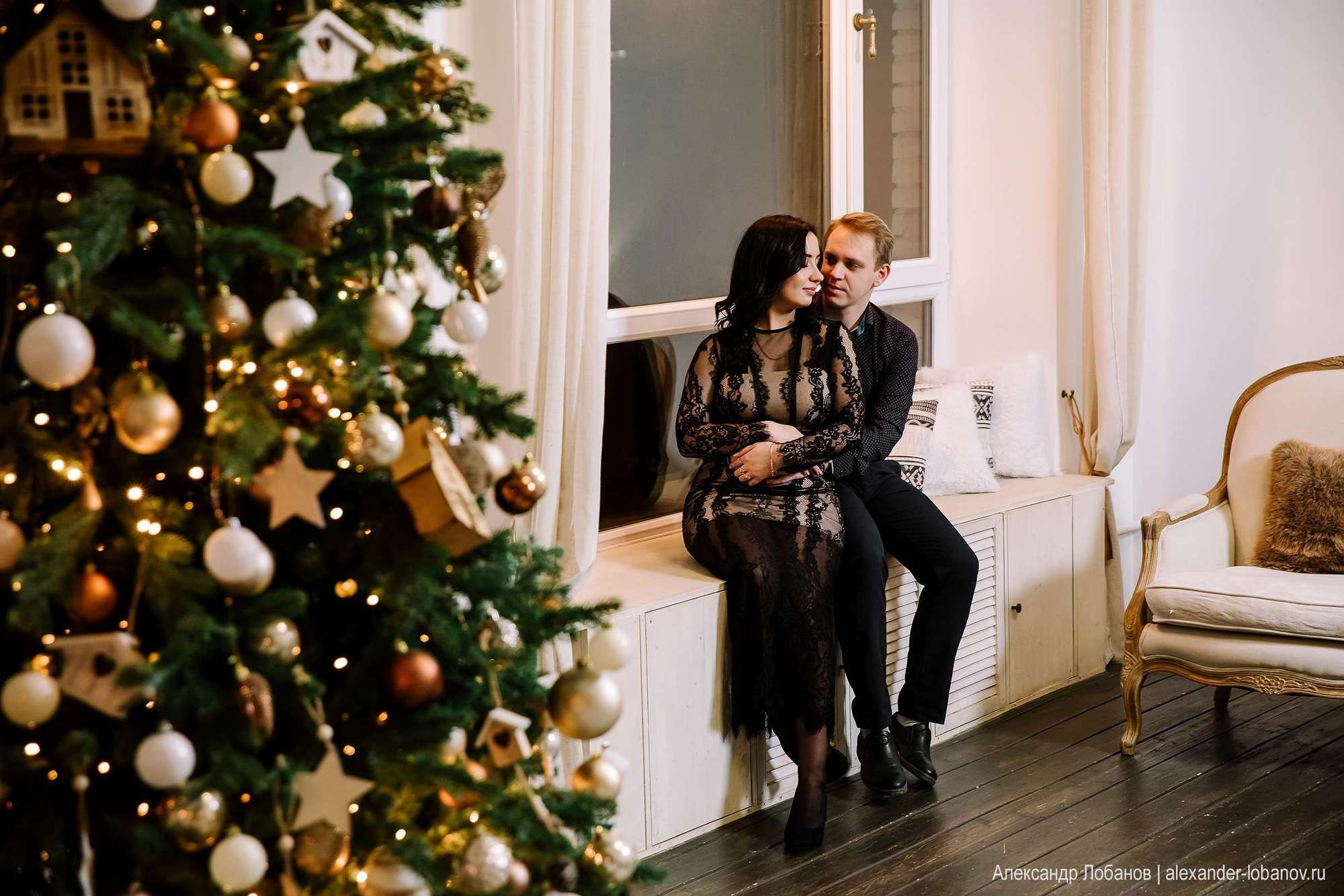 Новогодняя Love Story Ильи и Марьям