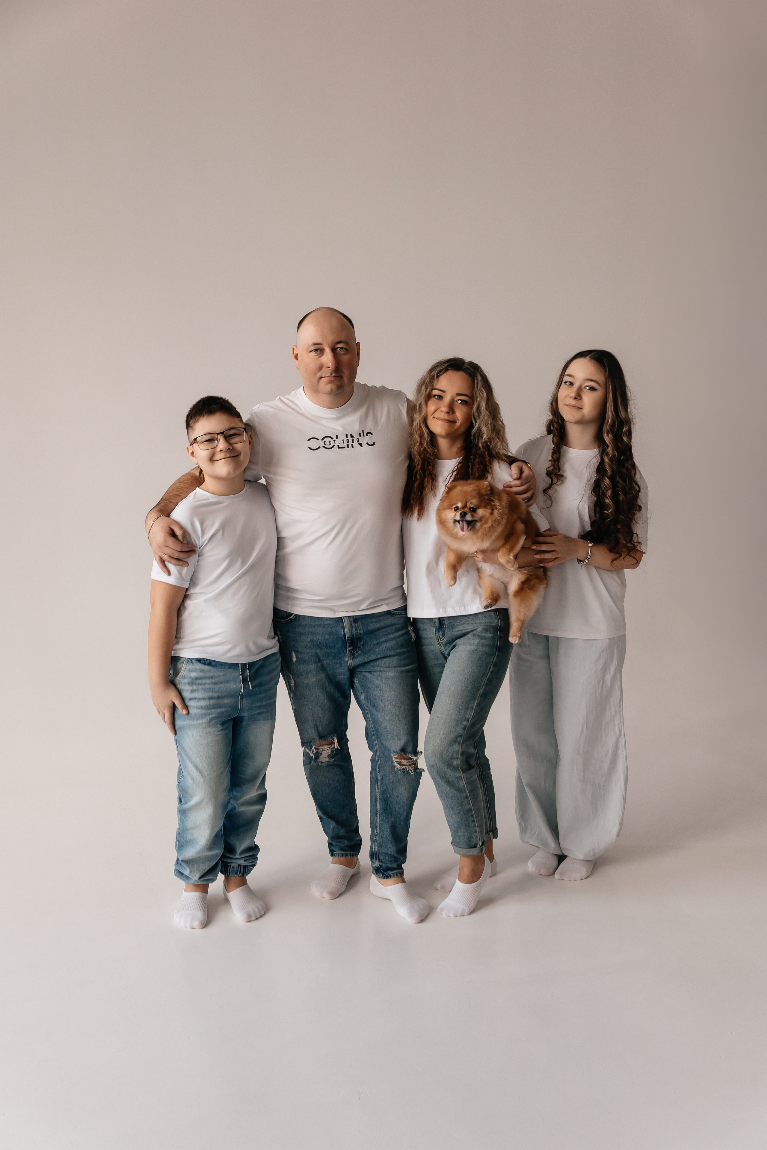 Татьяна, Дмитрий, Эвелина, Богдан. Семейный фотограф Минск Усова Ольга