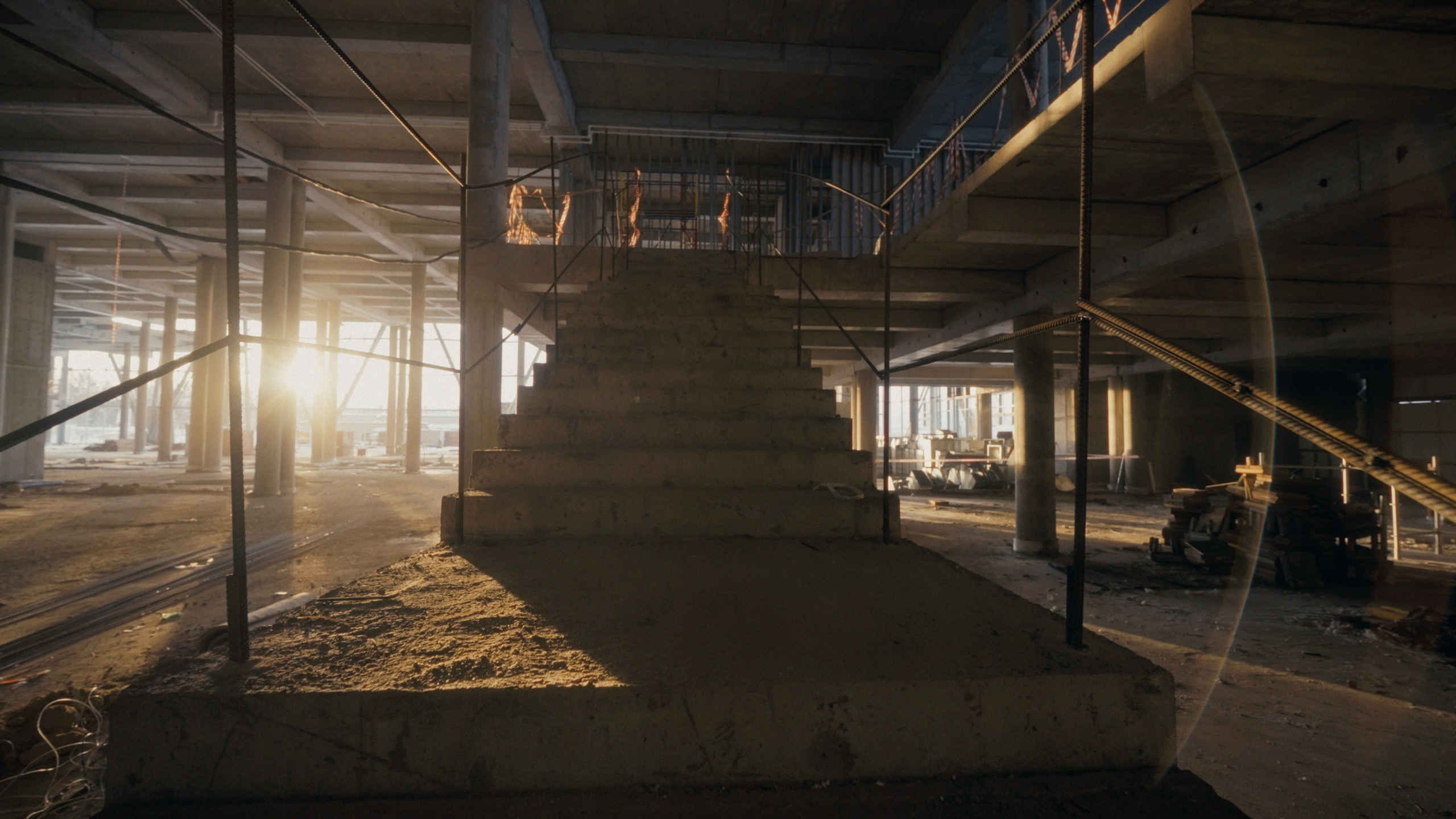 Строительство аэропорта в Благовещенске (promo). Цветокоррекция видео онлайн Иван Сержанов