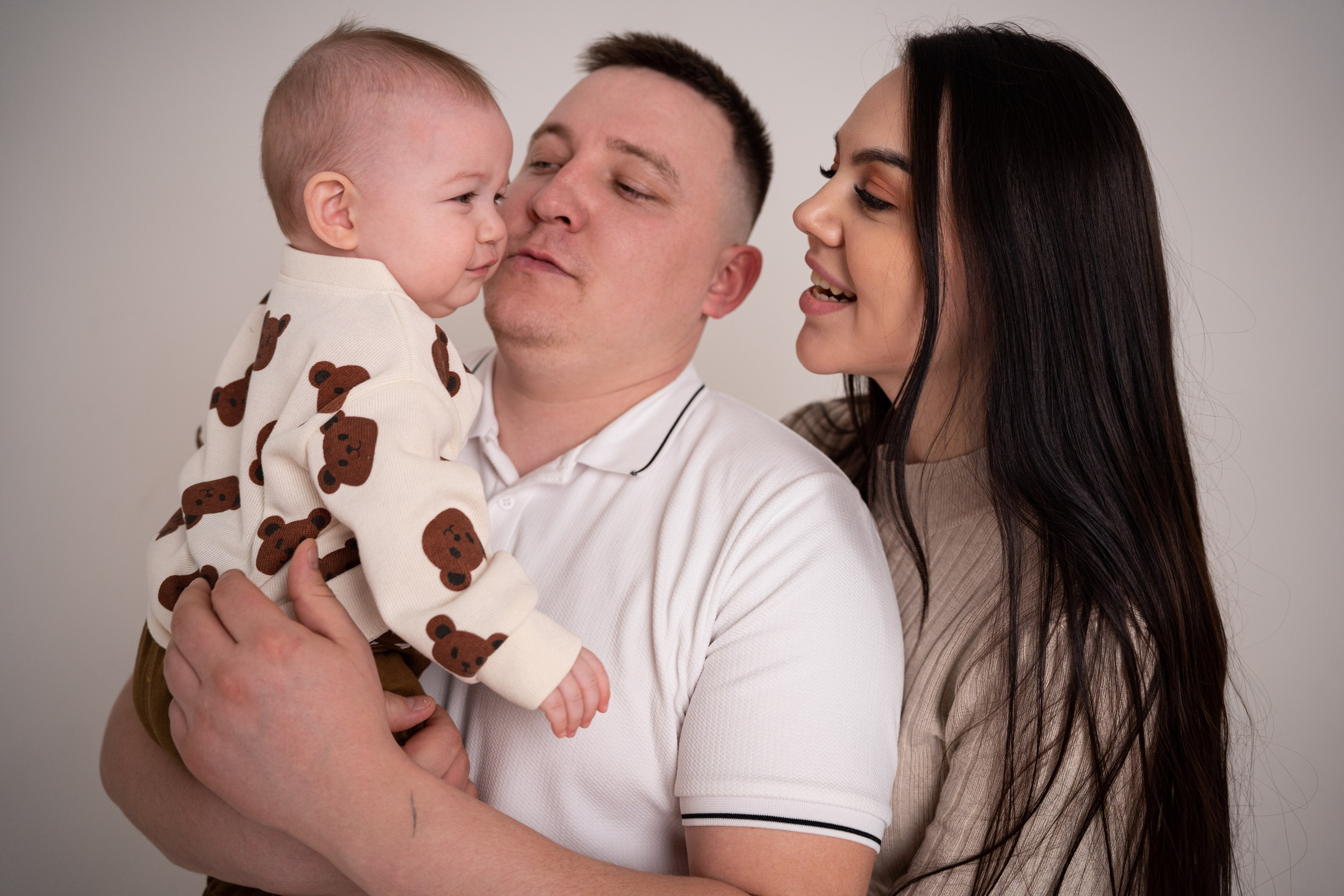 Семейная съемка в студии