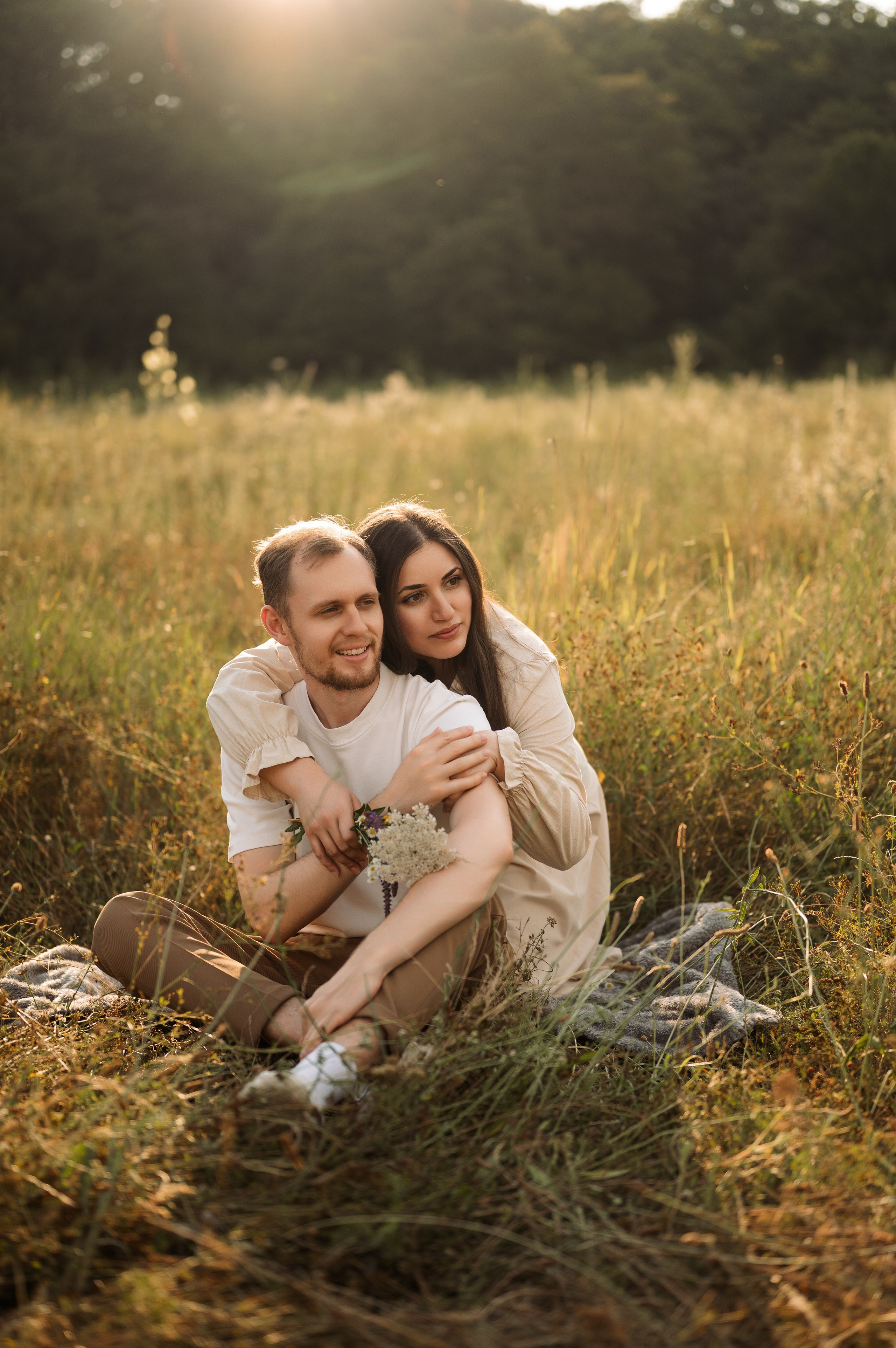 Love story в поле 🌾. Свадебный и семейный фотограф в Краснодаре Алина Мельник