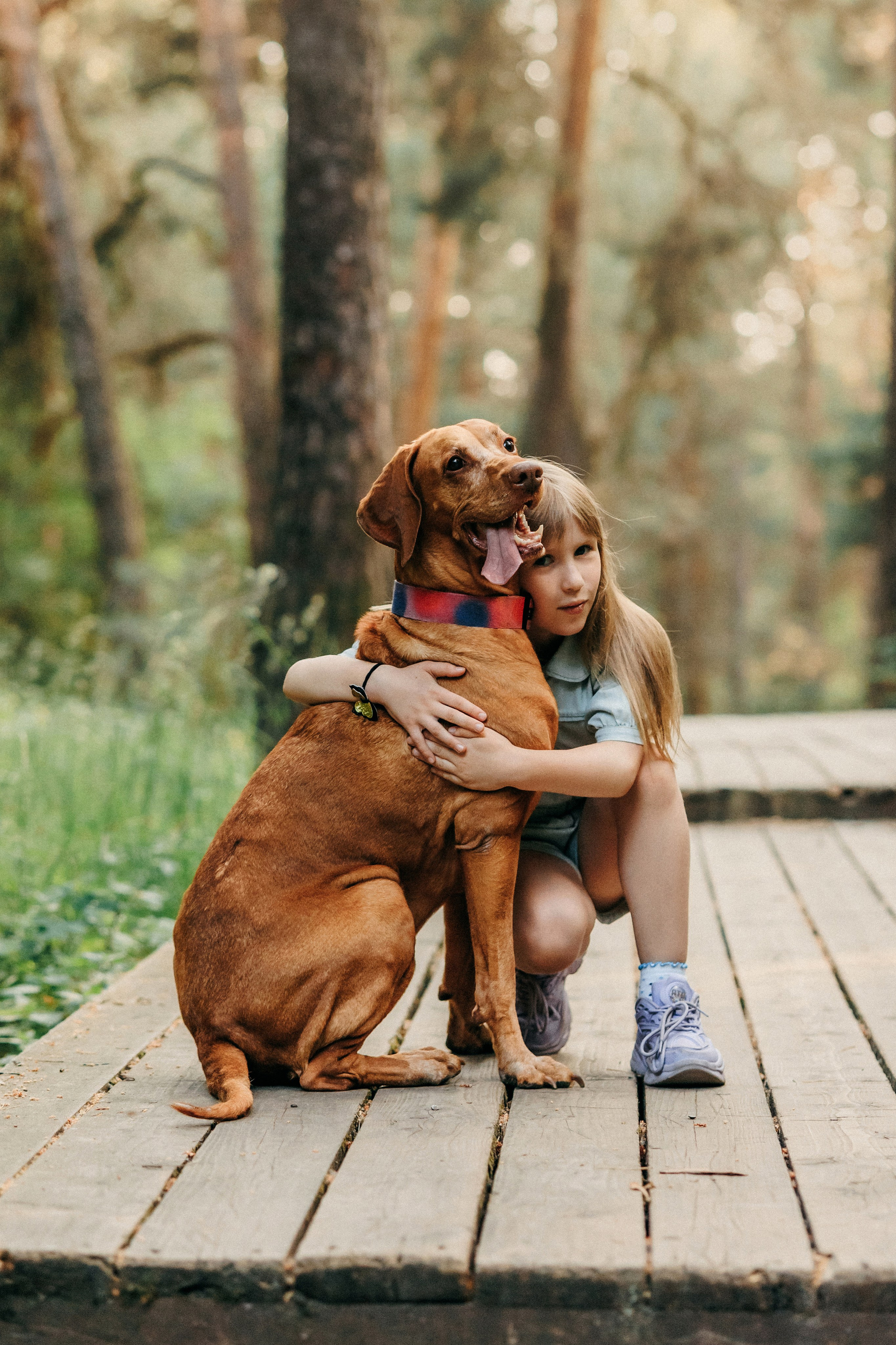 Марина, Глеб, Мая и Чили. Фотограф-анималист Елена Радченко, Москва