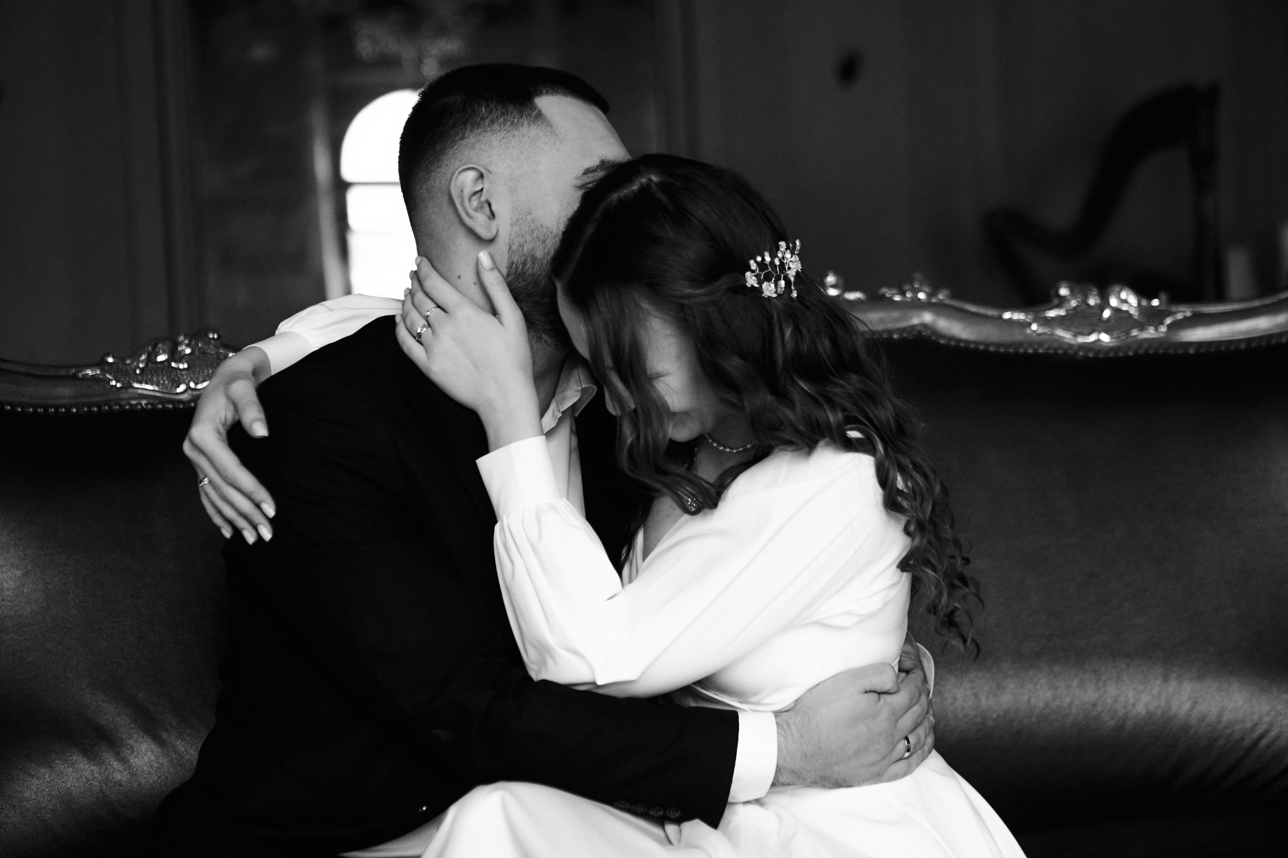 фотосессия жениха и невесты в студии