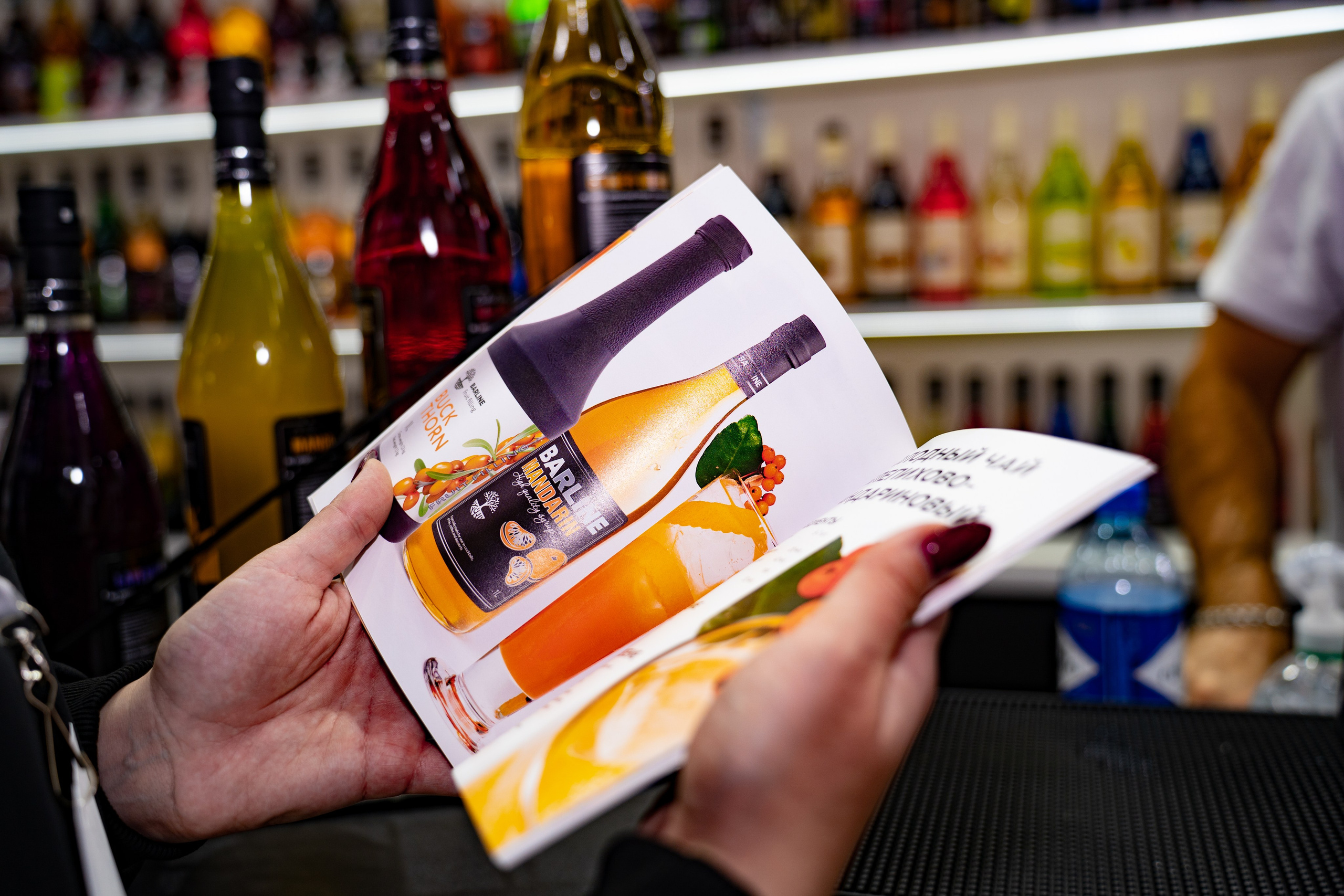 Репортаж Barline (дегустация напитков). Фото / Видеосъемка в Москве