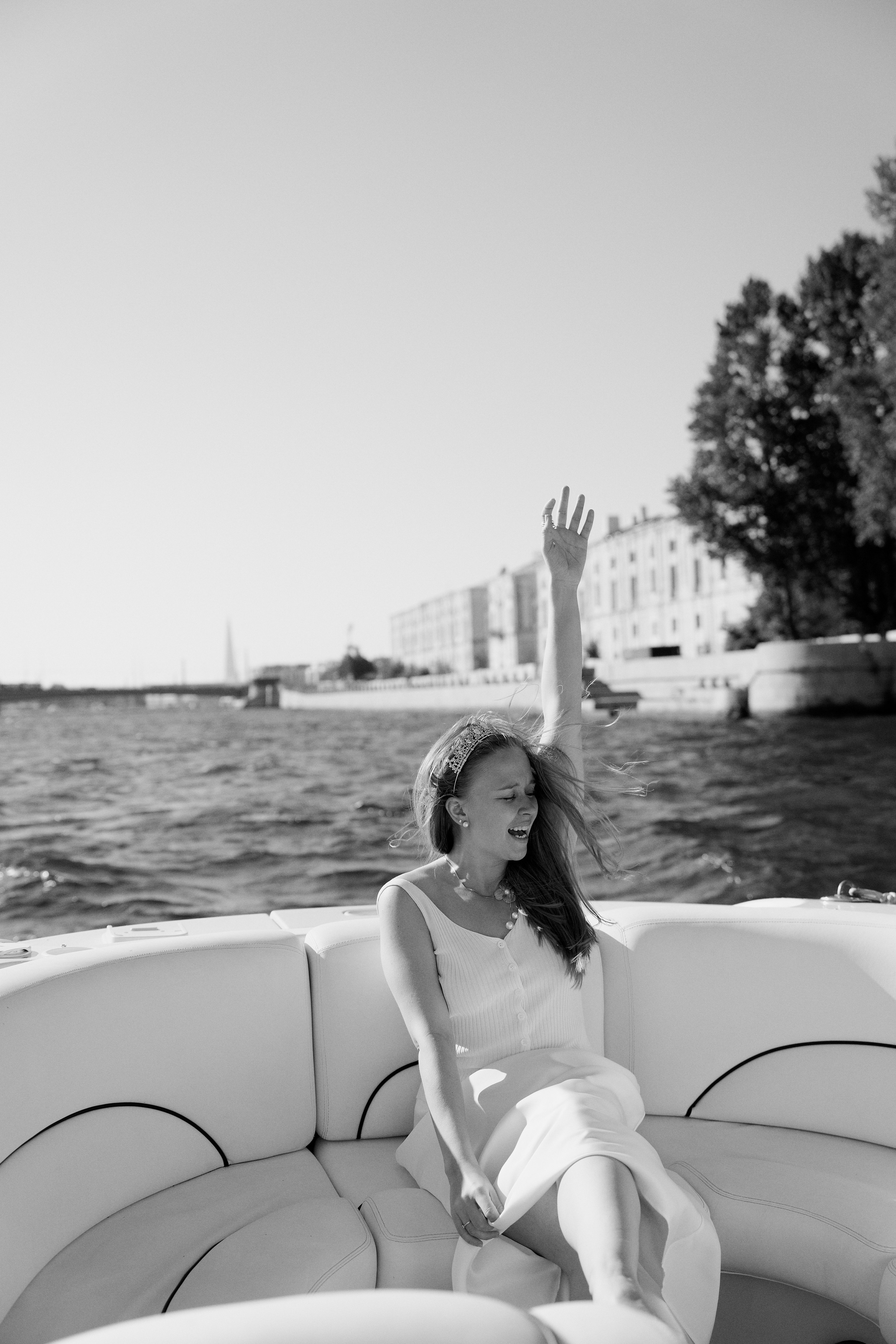 Девичник на катере. Фотограф / Санкт-Петербург / Галина Никонова