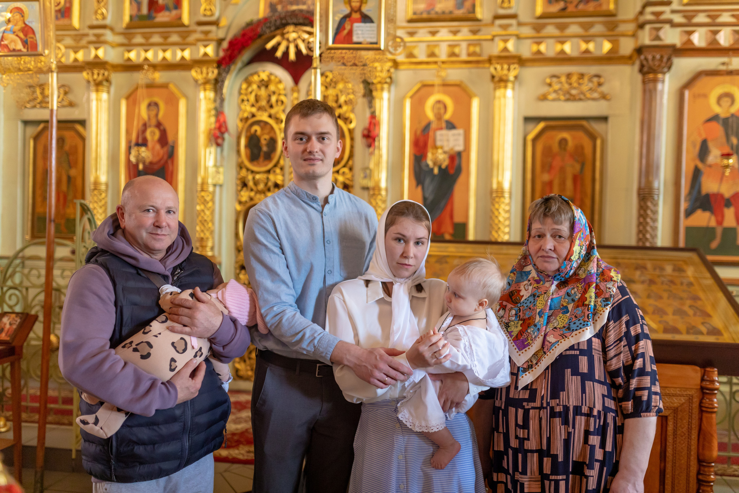 Крещение Савелия. Фотограф и Видеограф в Москве Дарья Арсентьева