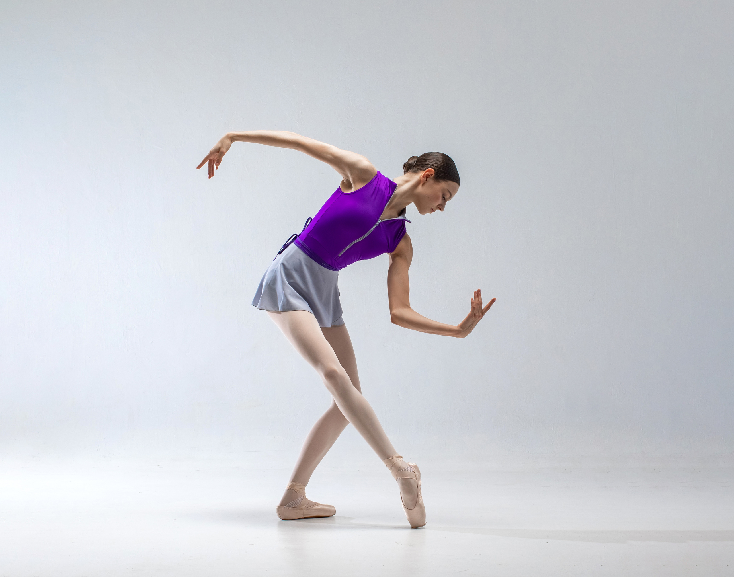 Балетная съёмка на белой циклораме и фонах. Балетный фотограф Алина Ханько — Душа Балета