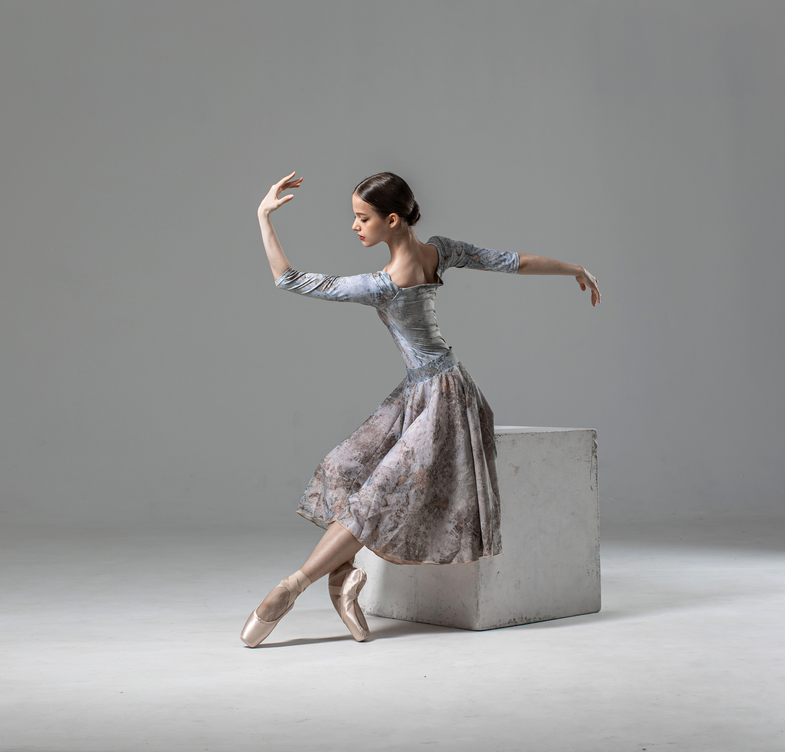 Балетная съёмка на белой циклораме и фонах. Балетный фотограф Алина Ханько — Душа Балета