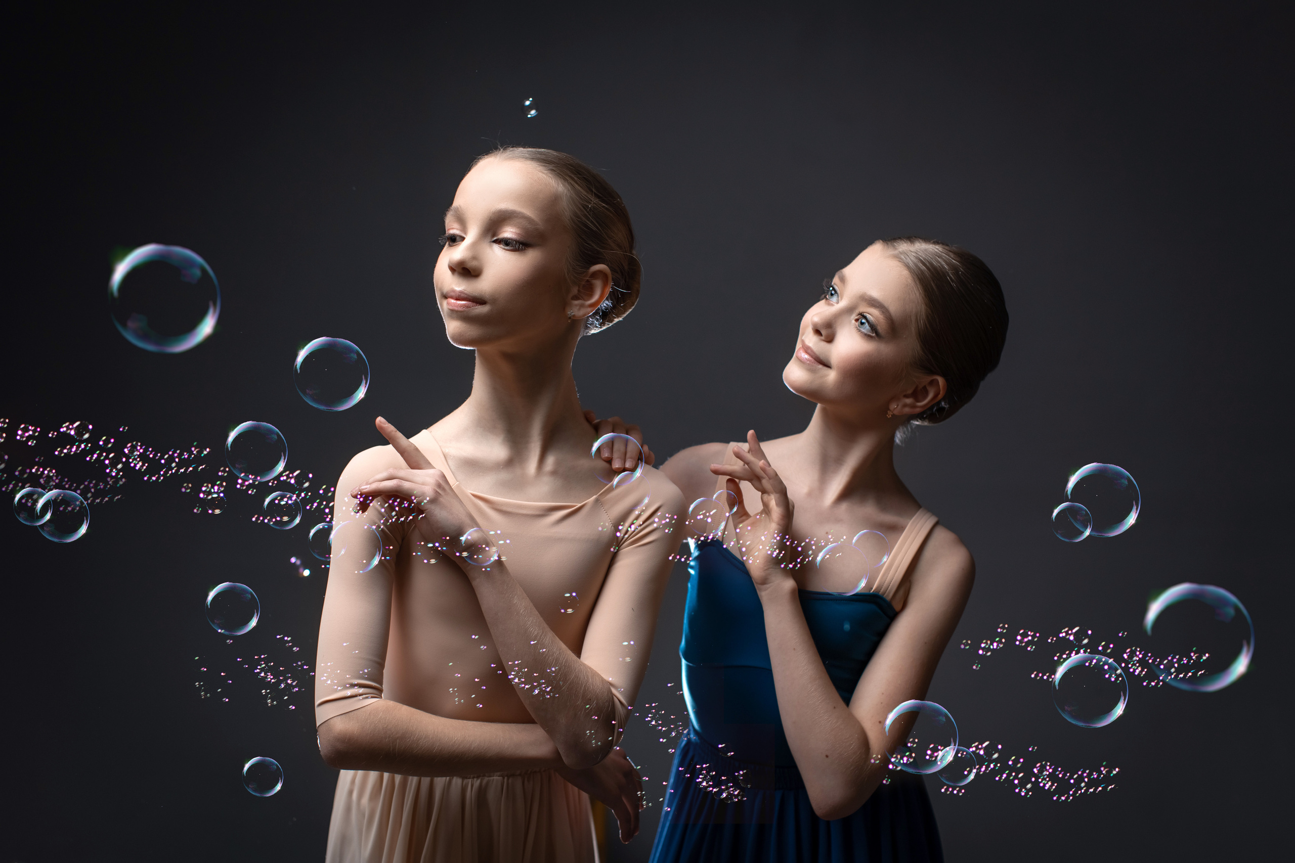 Балетная съёмка на белой циклораме и фонах. Балетный фотограф Алина Ханько — Душа Балета