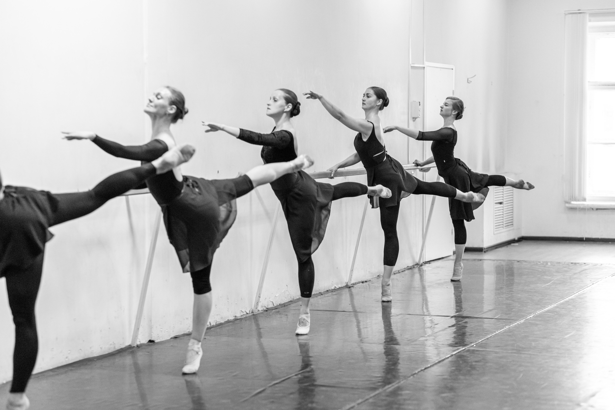Репортажная съёмка открытых уроков и репетиций. Балетный фотограф Алина Ханько — Душа Балета